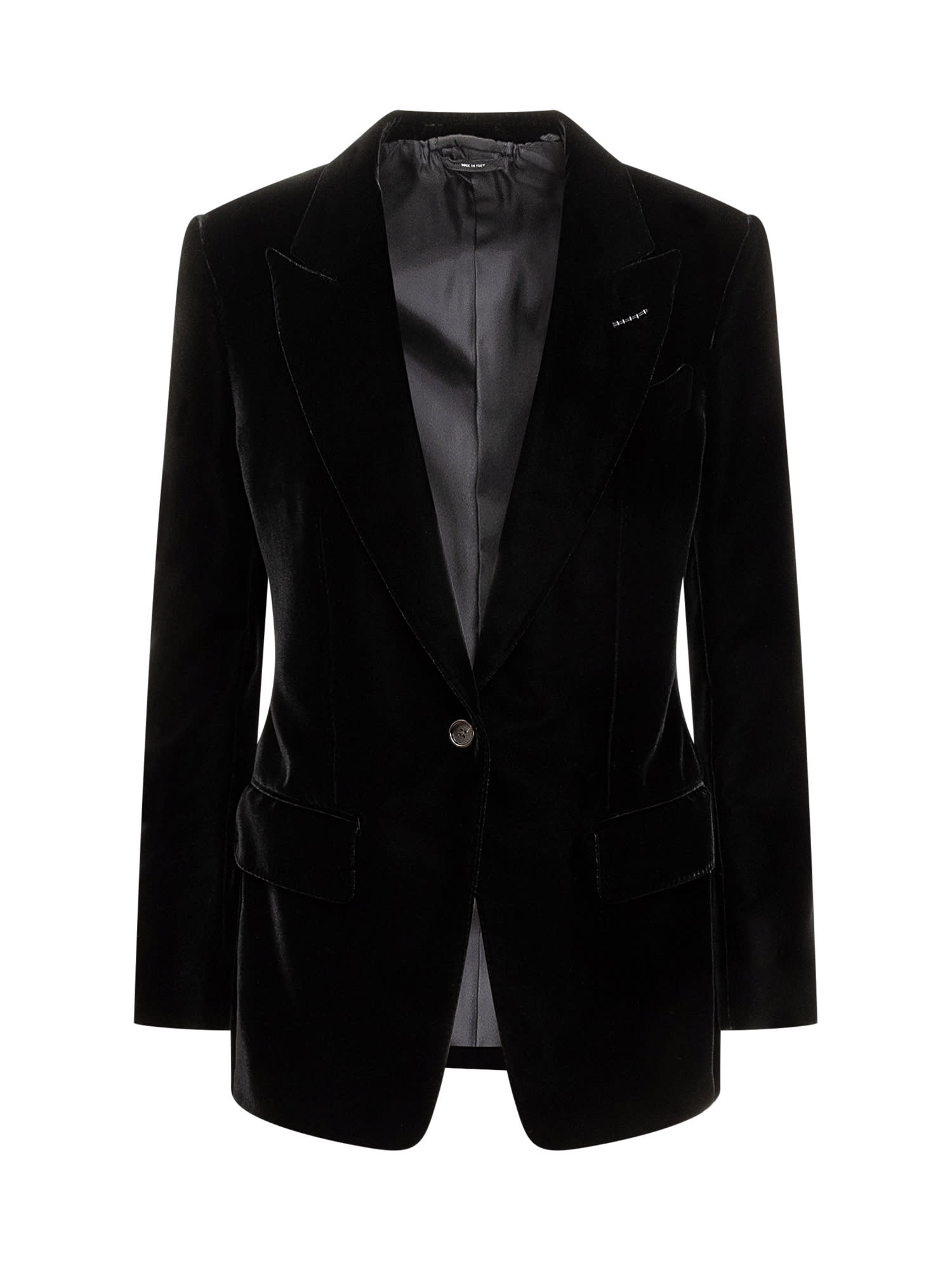 Shop Tom Ford Blazer In Black