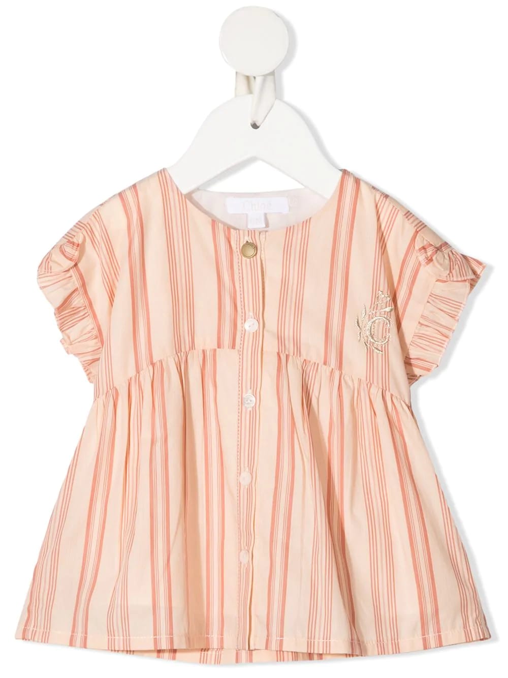 Chloé Vertical-stripe Pattern Dress