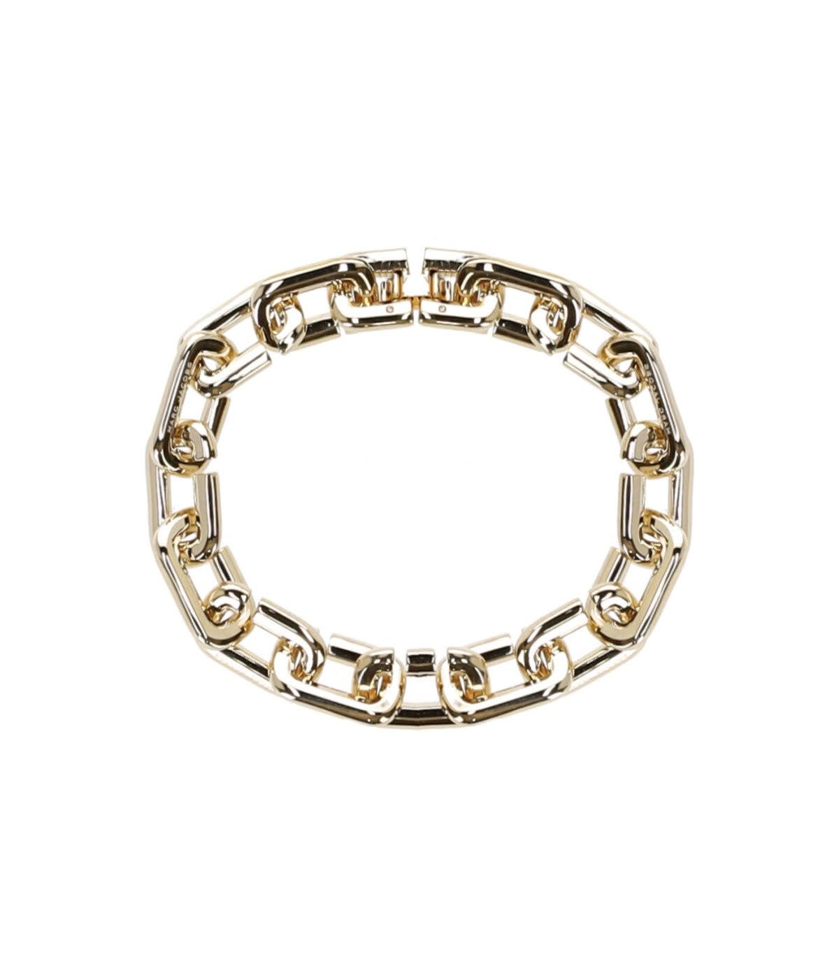 Shop Marc Jacobs The J Marc Chain Bracelet In Oro