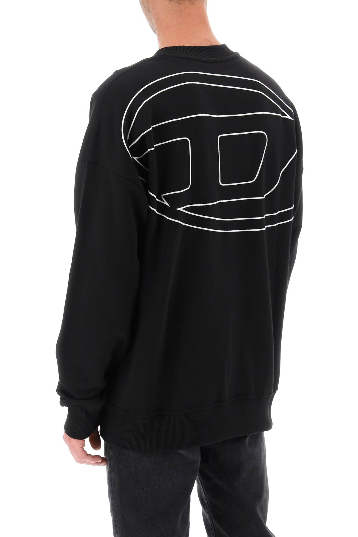 Shop Diesel Back Logo Sweatshirt In Xx