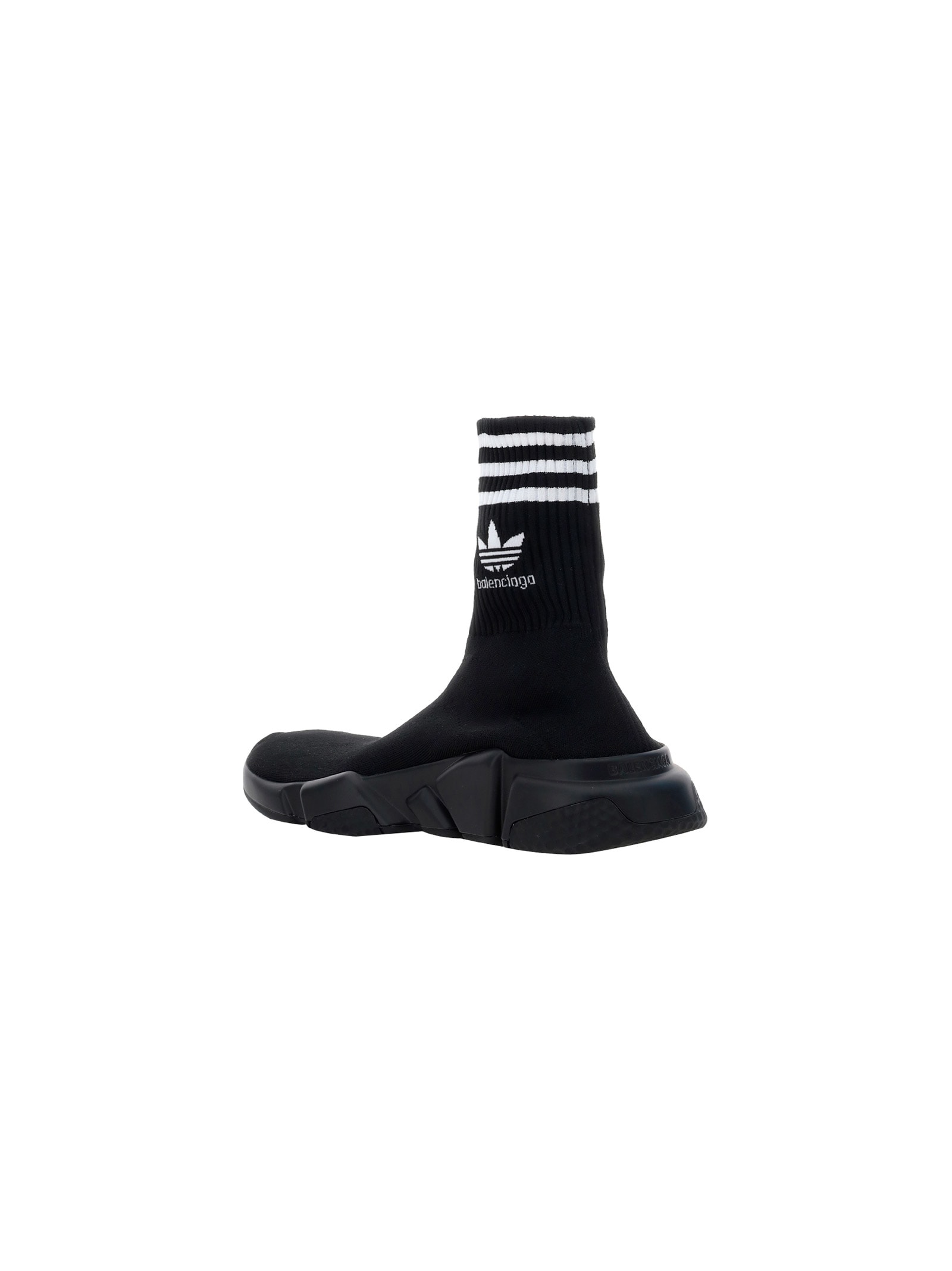 Shop Balenciaga Speed Sneakers X Adidas In Black