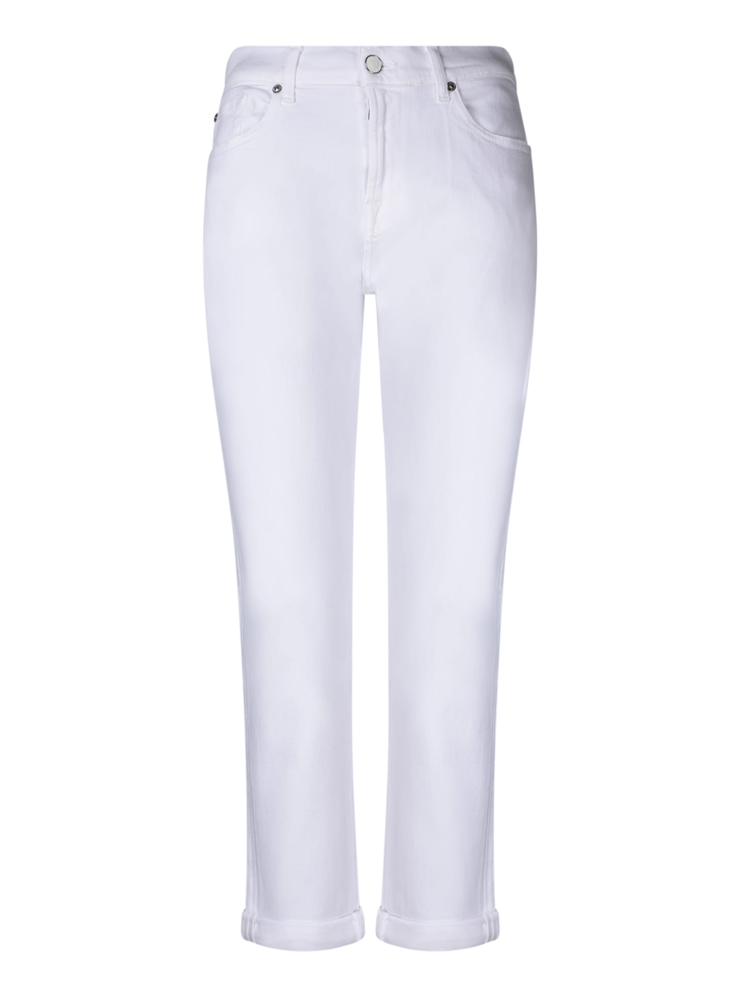 Josefina White Jeans By 7 For All Mankind