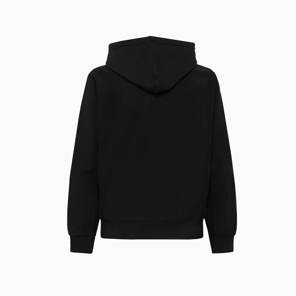 Shop Carhartt American Script Hooded Sweatshirt In Black