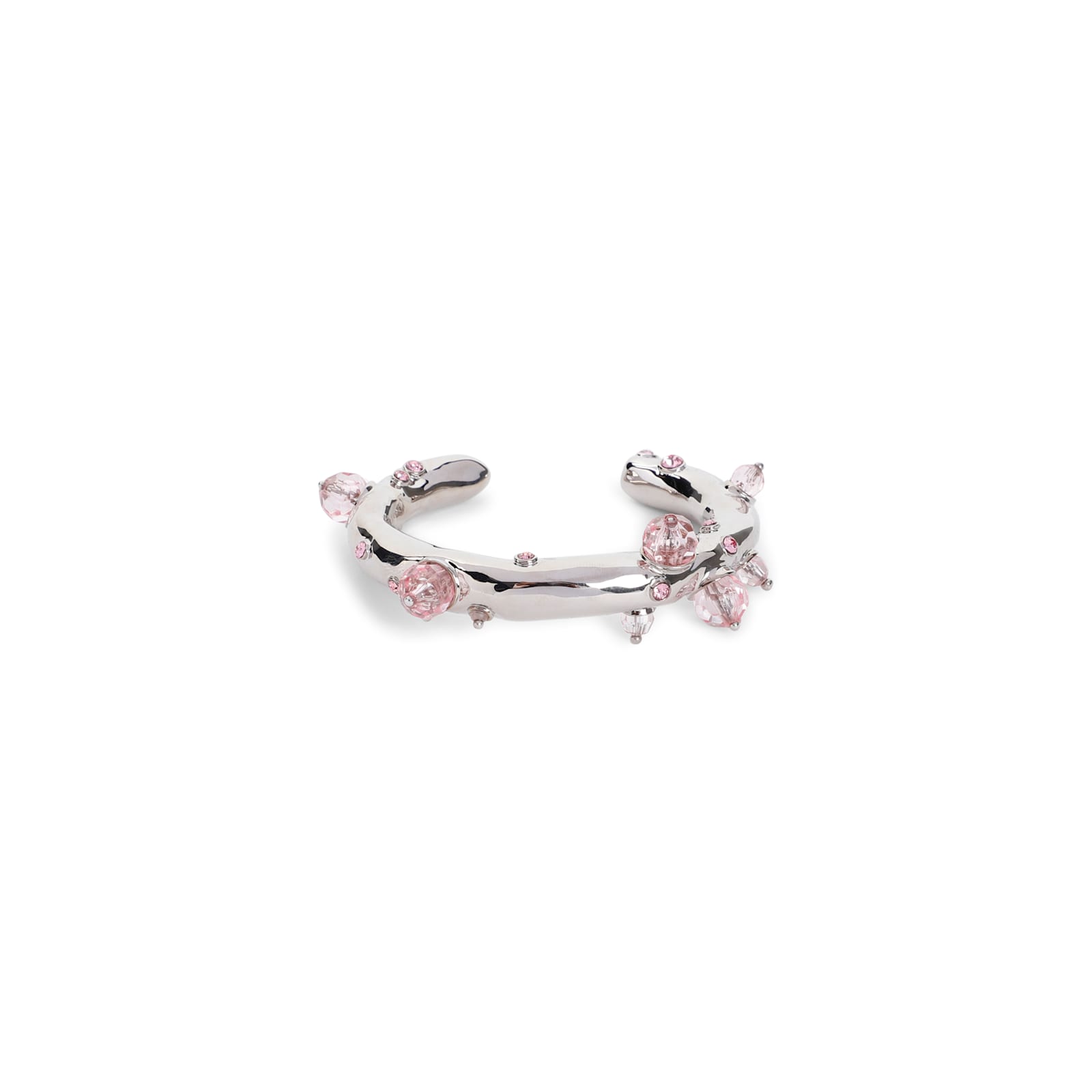 Shop Dries Van Noten Brass Bracelet In Pink