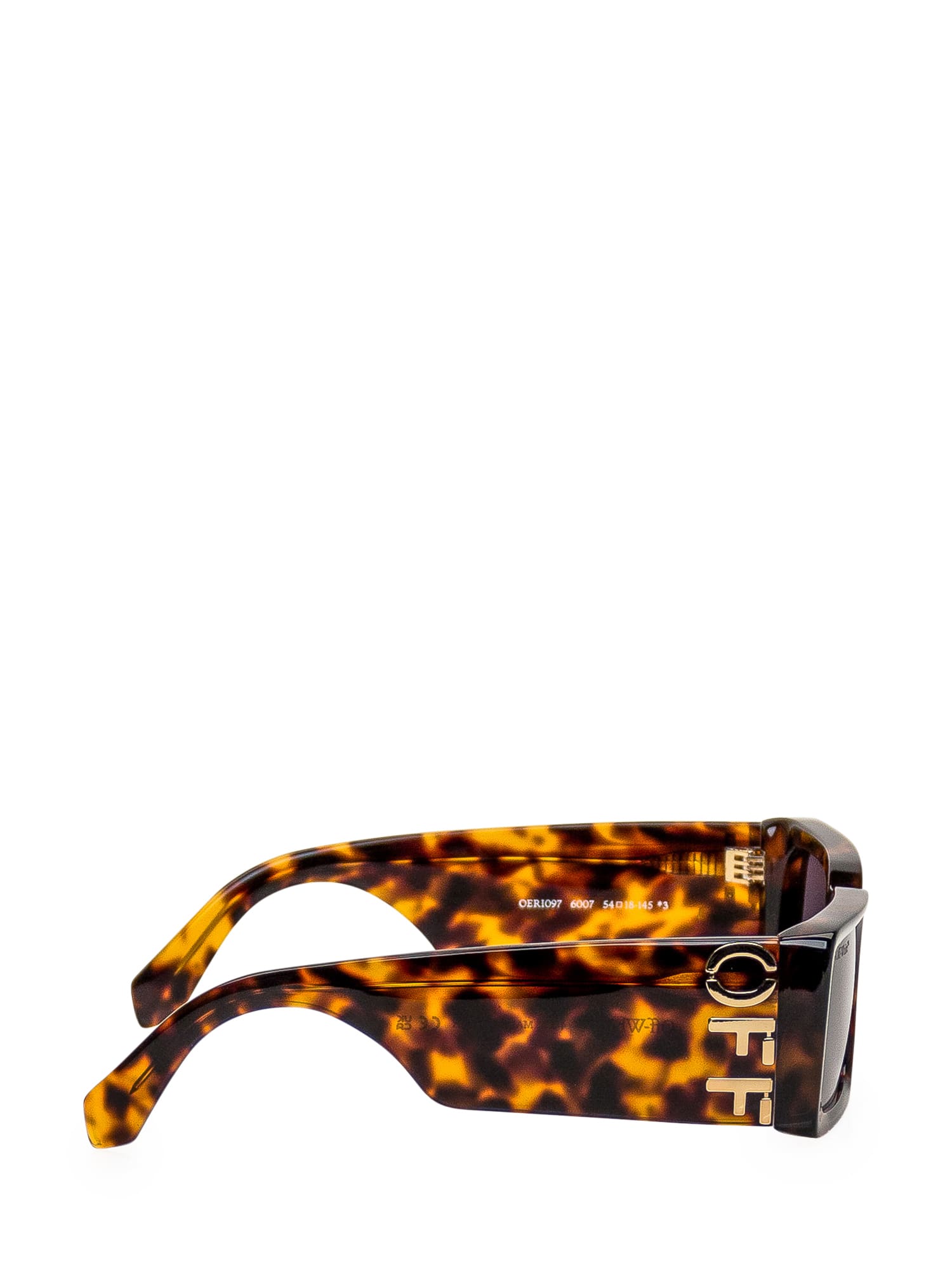 Off-white Off White Sunglasses In Havana Dark