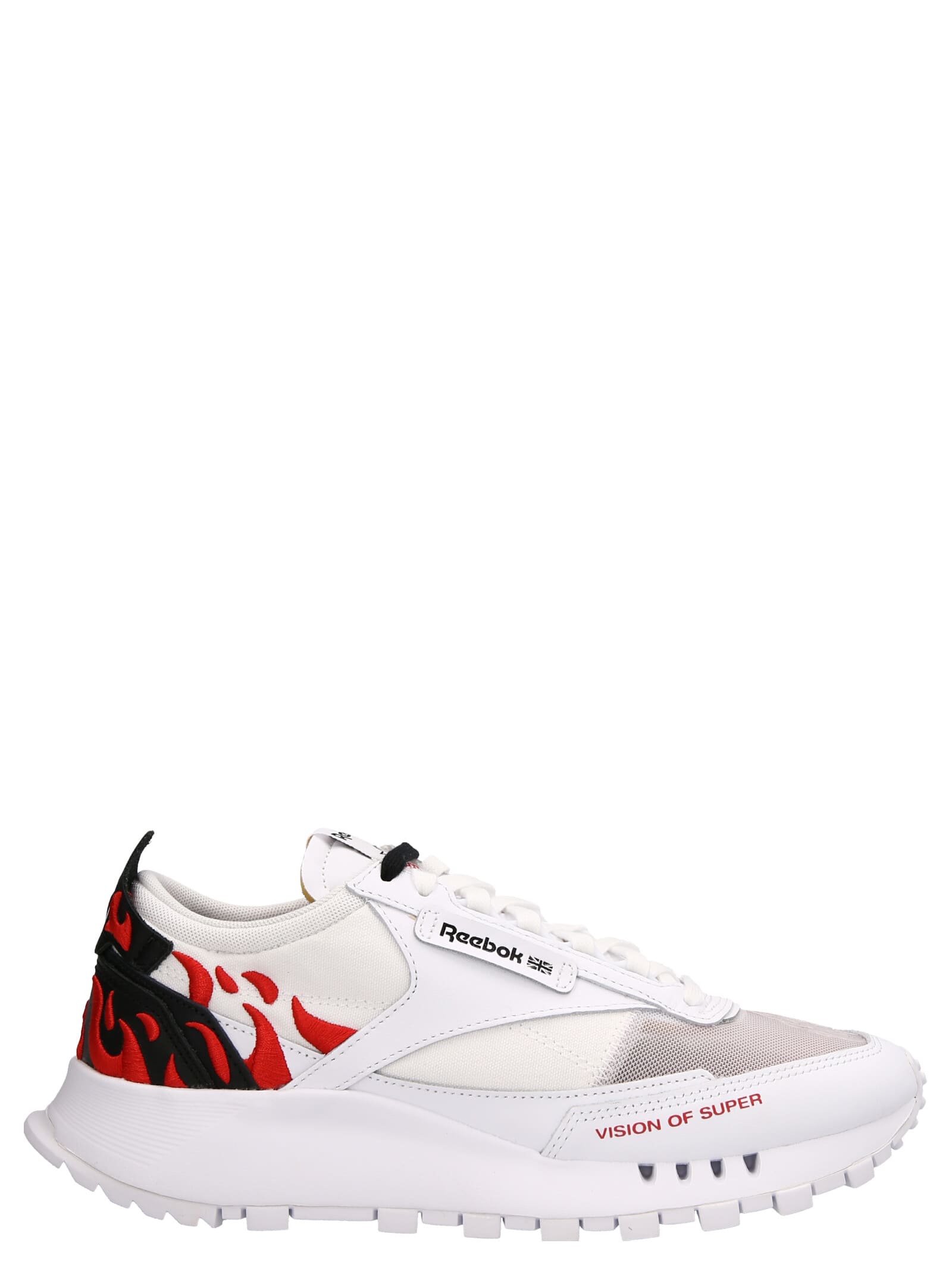 Shop Vision Of Super Cl Legacy  X Reebok Sneakers In White