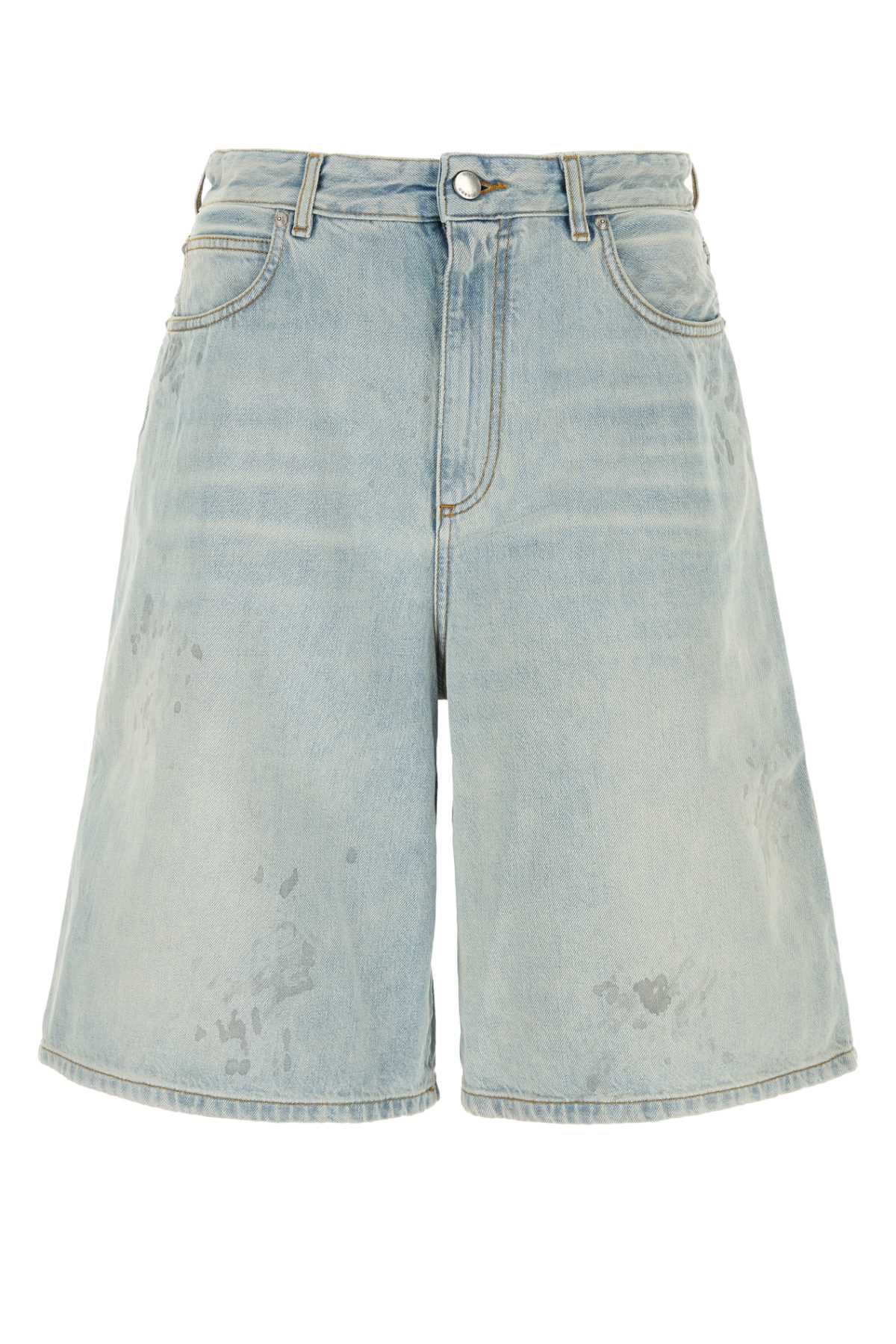 Denim Bermuda Shorts