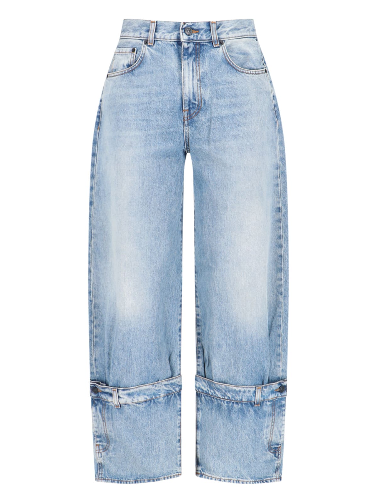 Shop Haikure Hurley Wide Jeans In Light Blue