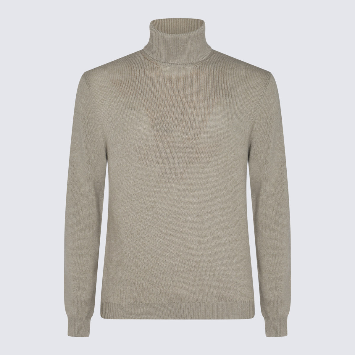 Grey Wool Knitwear