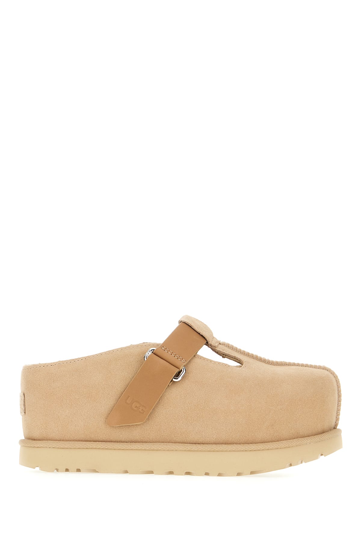 Sand Suede Goldenstar Hi Slippers