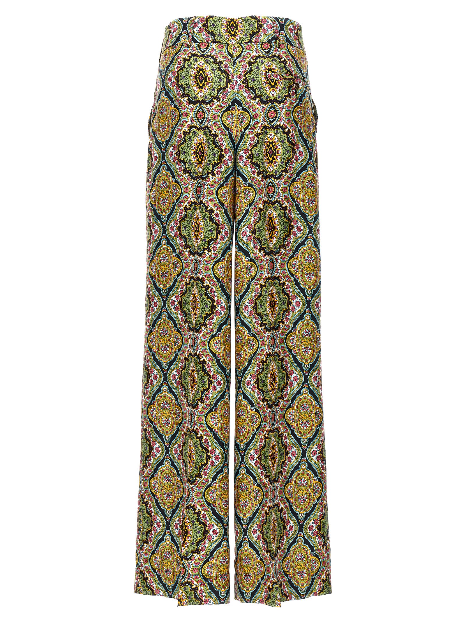 Shop Etro All Over Print Pants In Fantasia