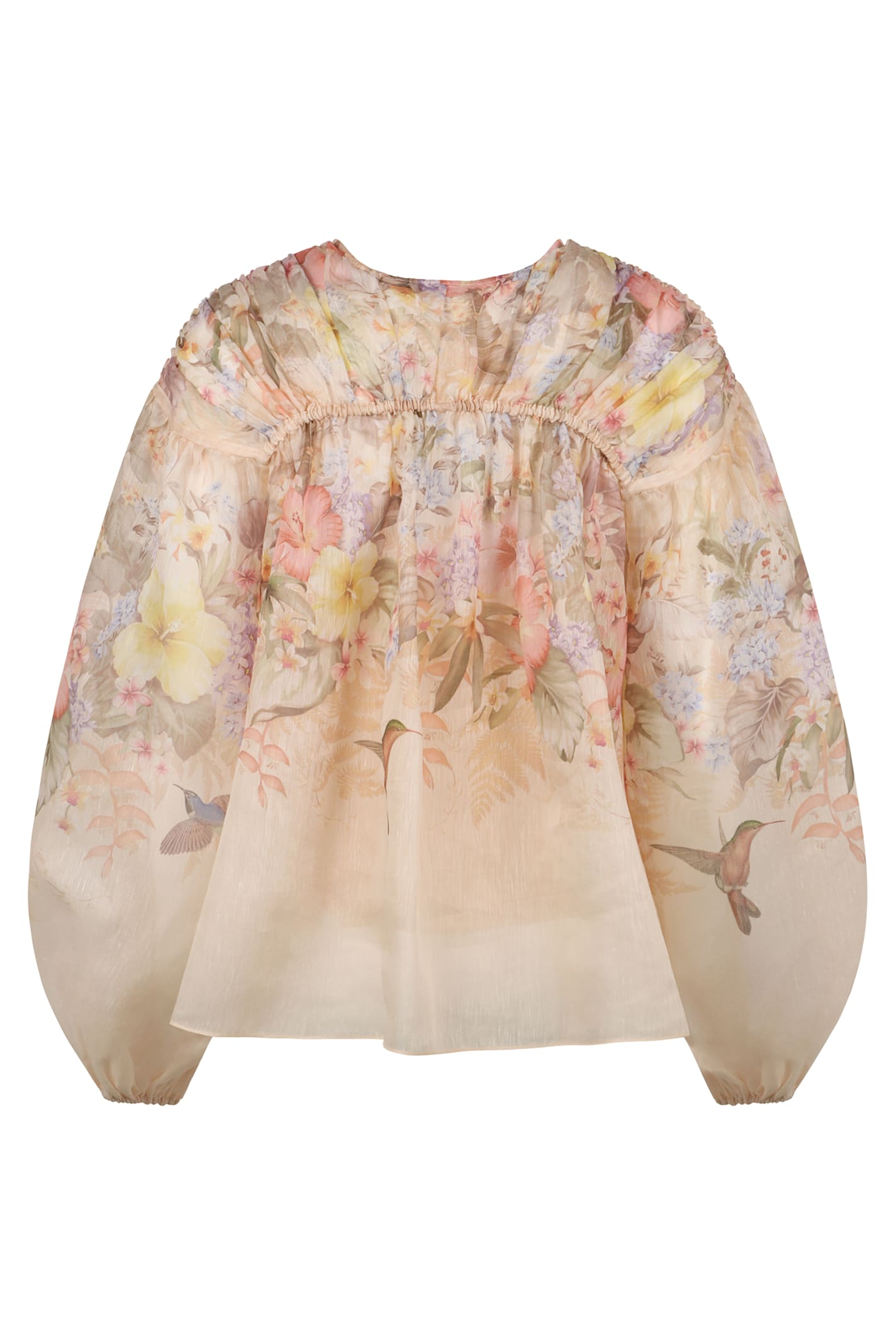 Shop Zimmermann Illuminate Drawn Blouse