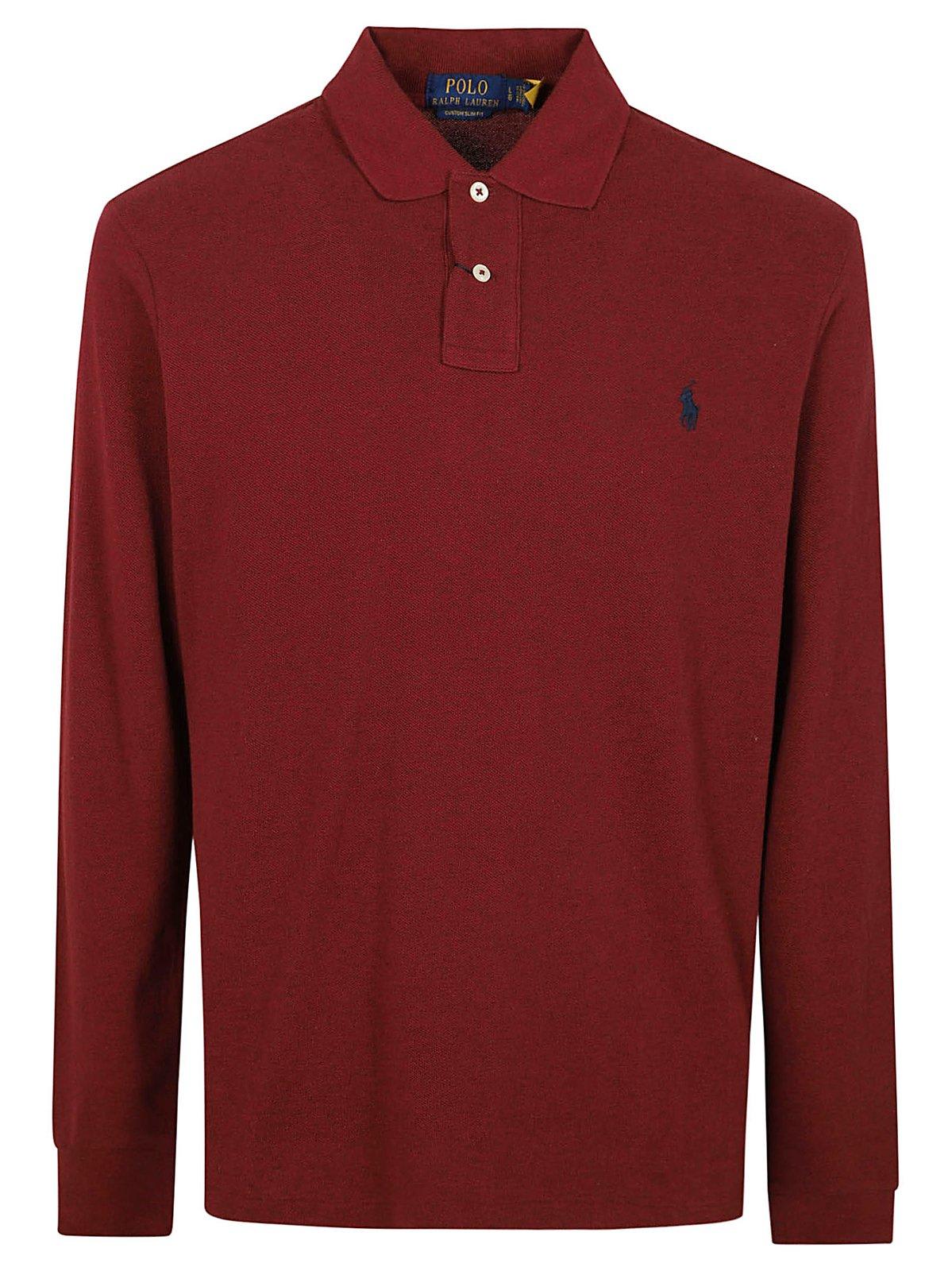 All Fits Mesh Long-sleeved Polo Shirt