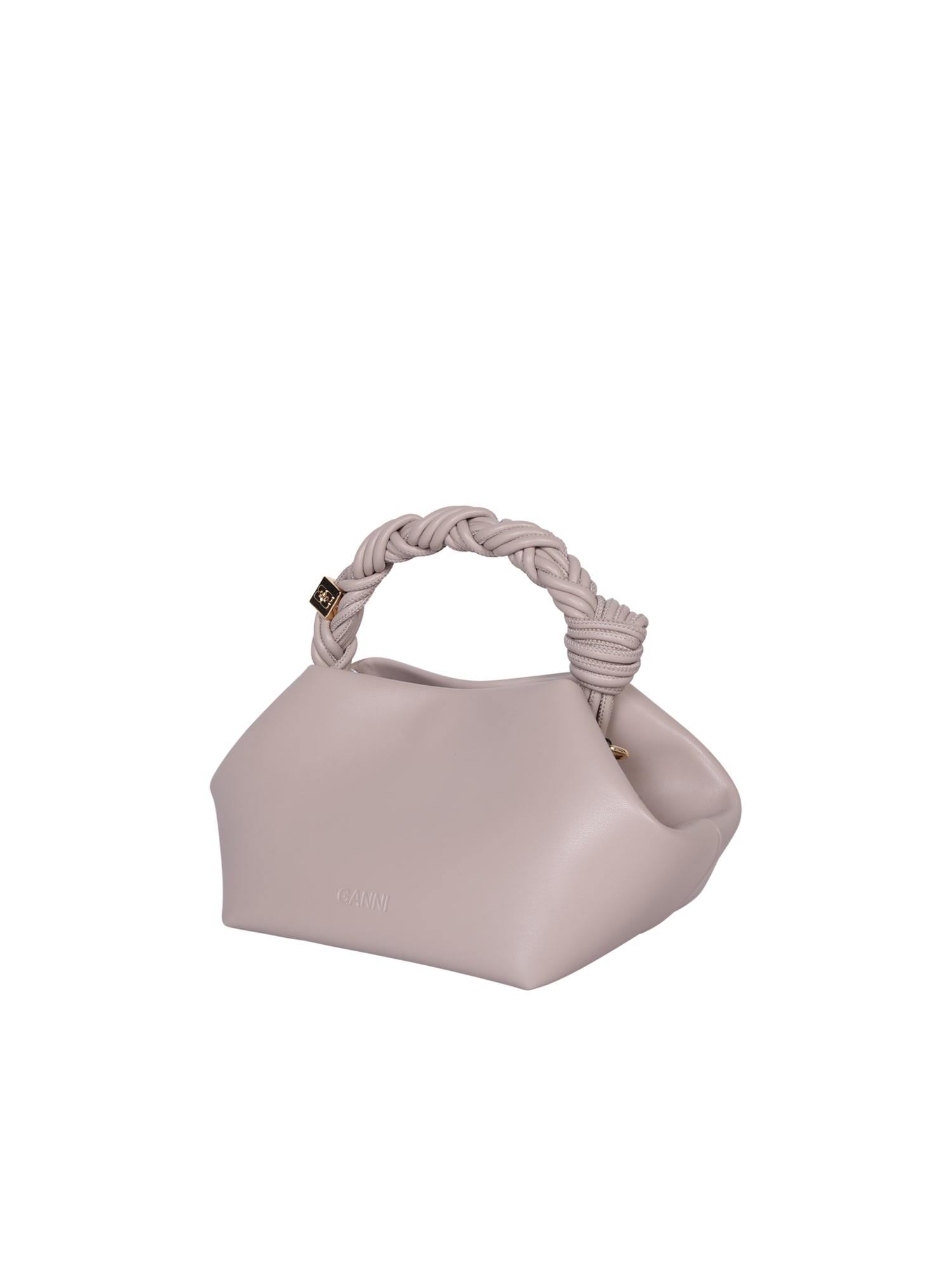 Ganni Bou Bag In Oyster Gray