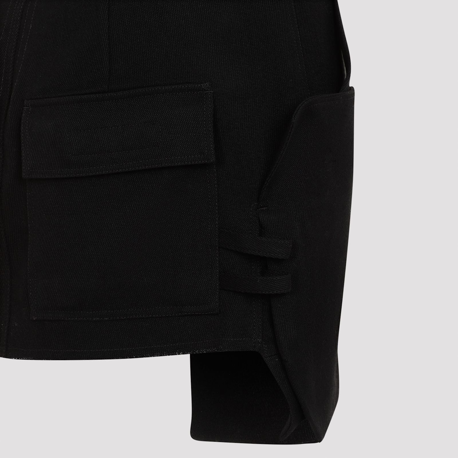 Shop Rick Owens Stefan Mini Skirt In Black