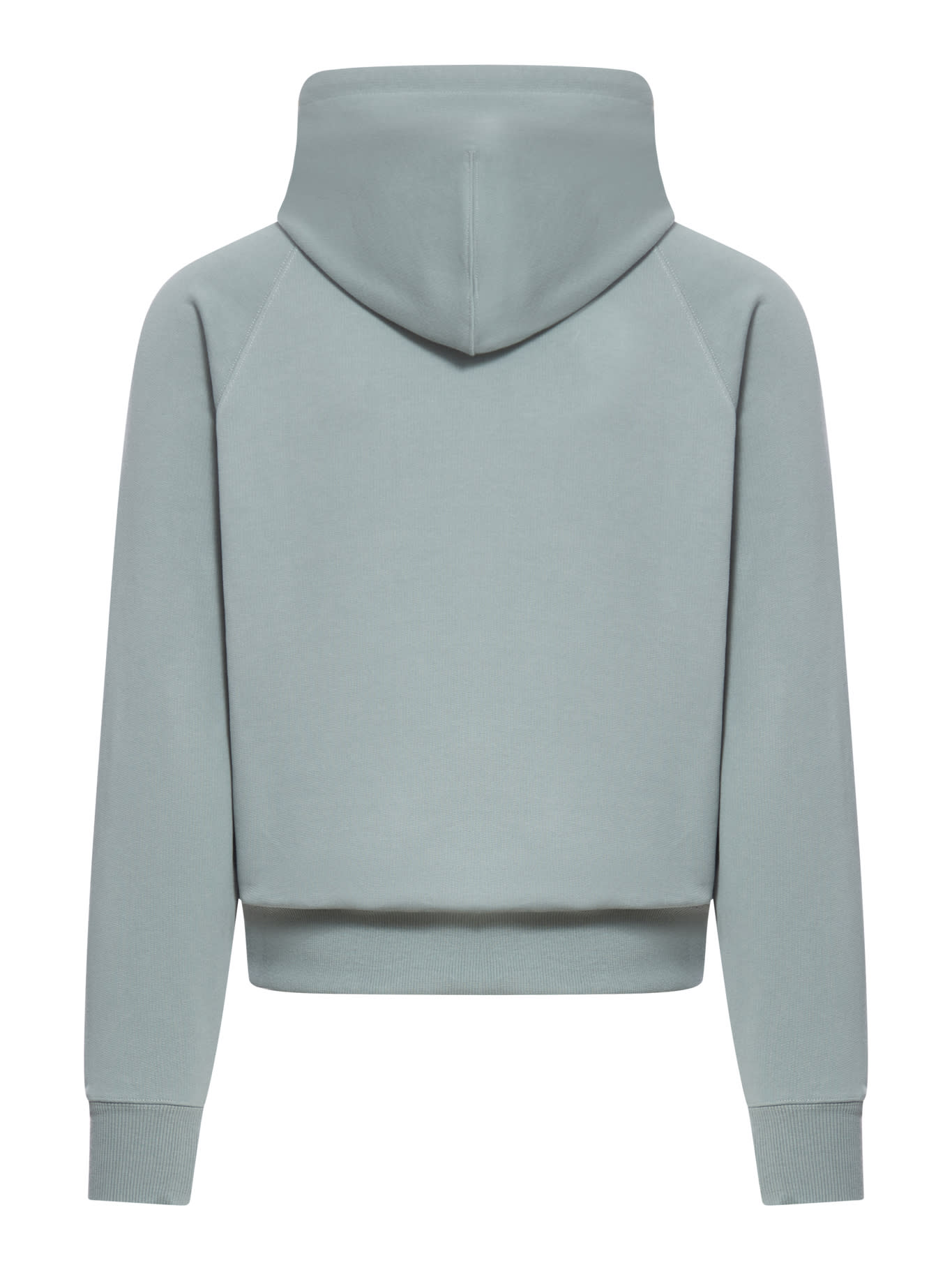 Shop Ami Alexandre Mattiussi Hoodie Ami Am In Antique Clay