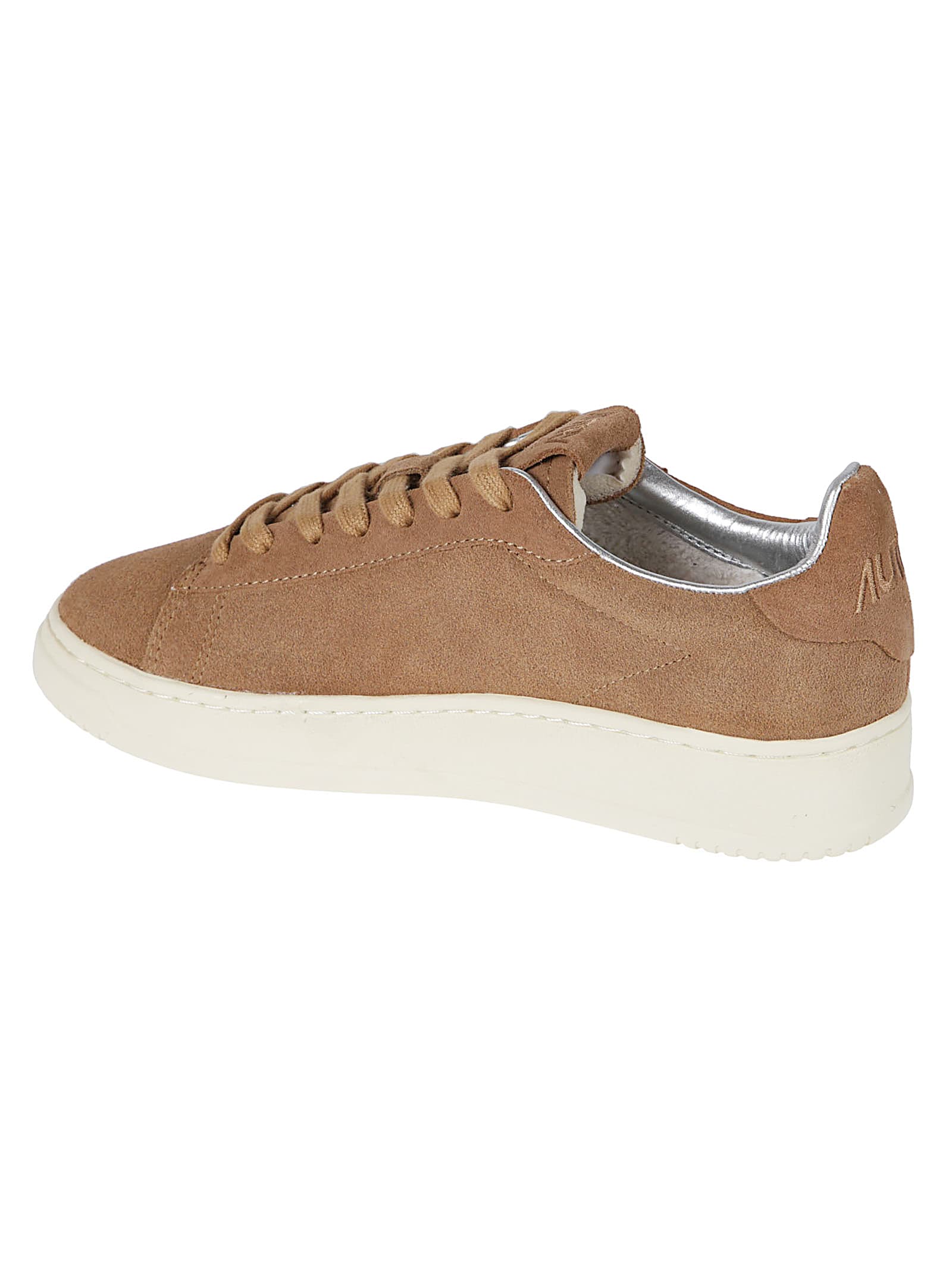 Autry Dallas Low Sneakers With Embroidered Floral Details In Multi