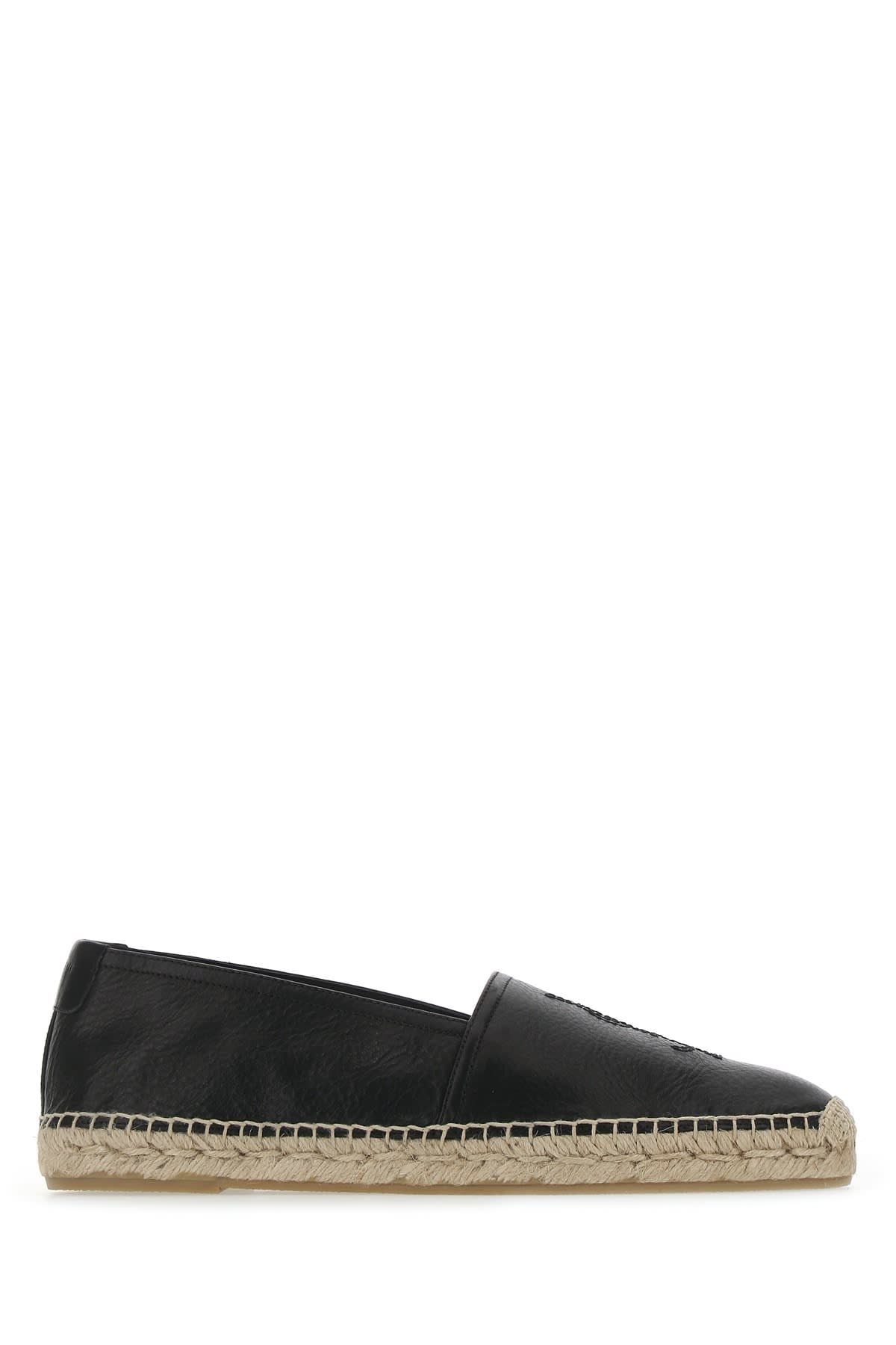 Shop Saint Laurent Espadrillas In Nero