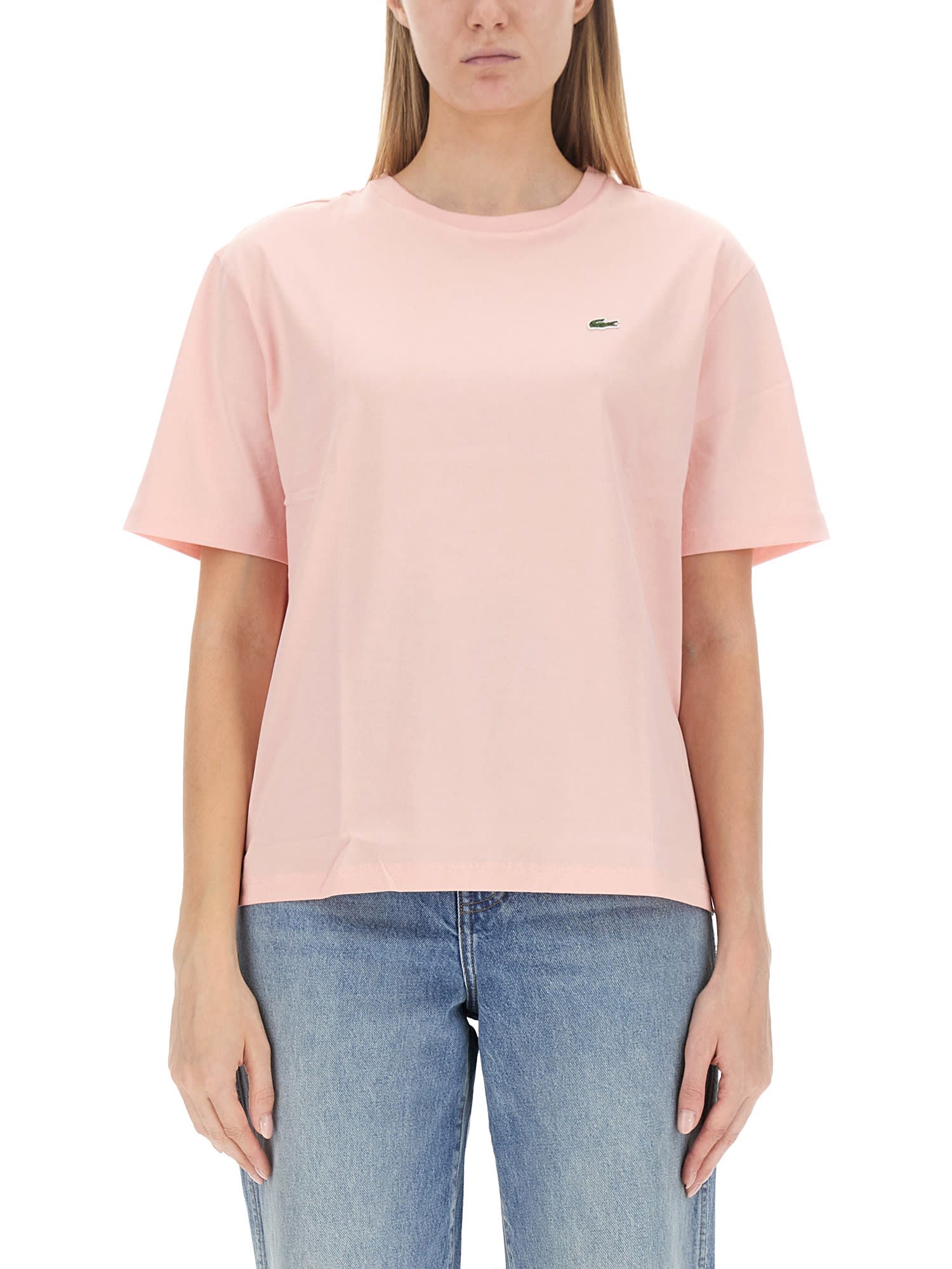 LACOSTE T-SHIRT WITH LOGO