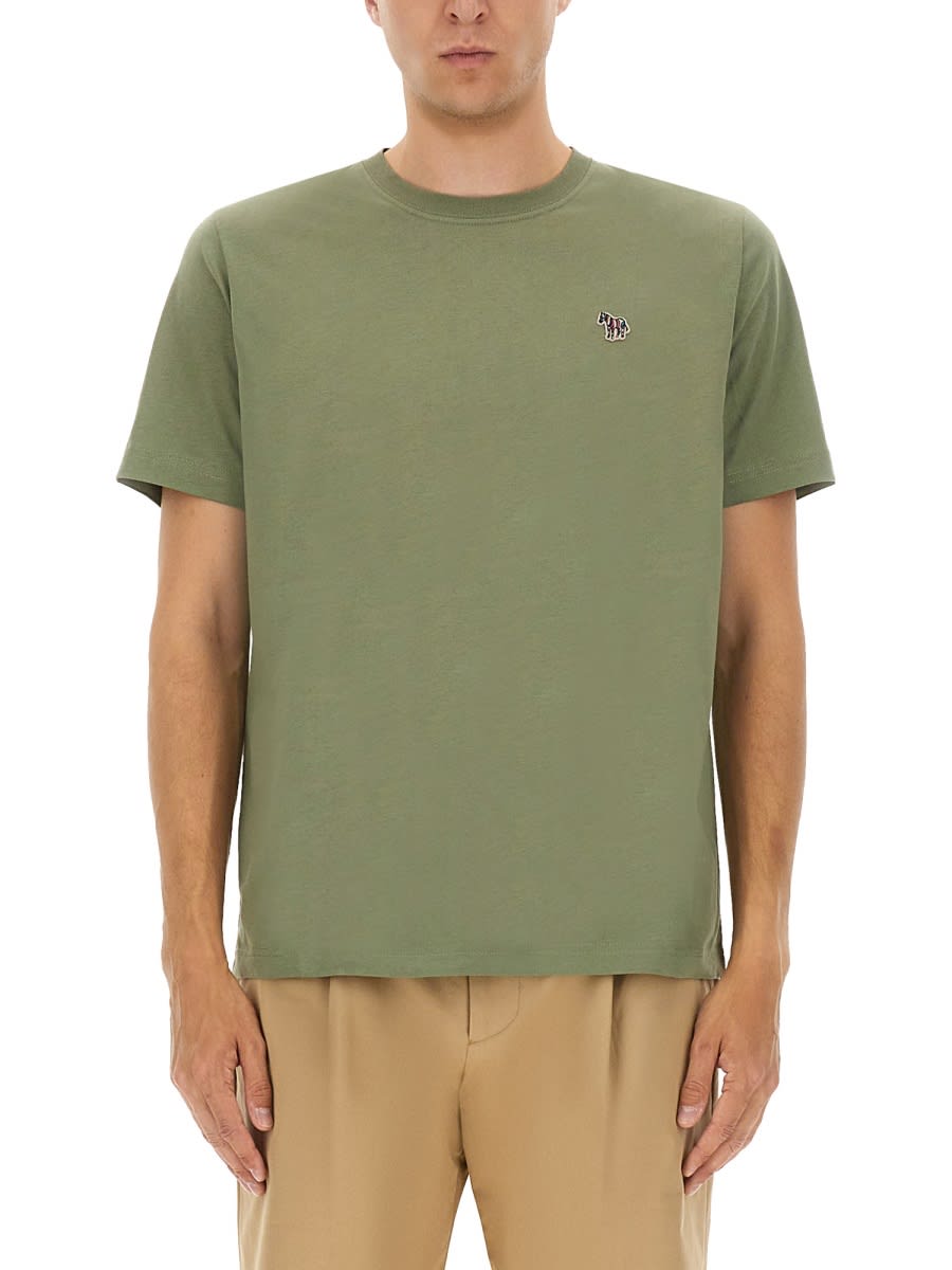 Ps By Paul Smith Ps Paul Smith Regular Fit T-shirt In Green