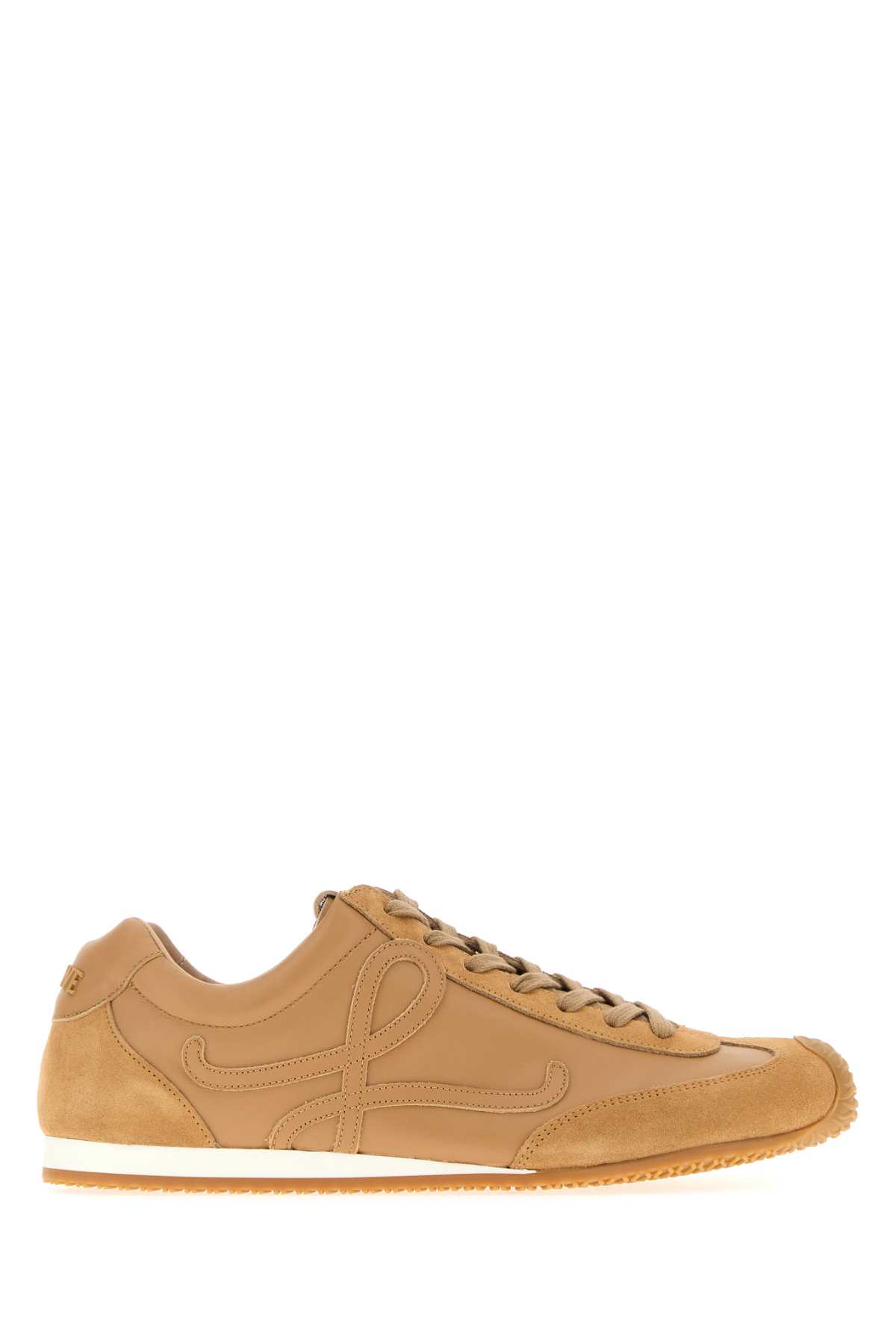 Camel Leather Ballet Runner 2.0 Sneakers