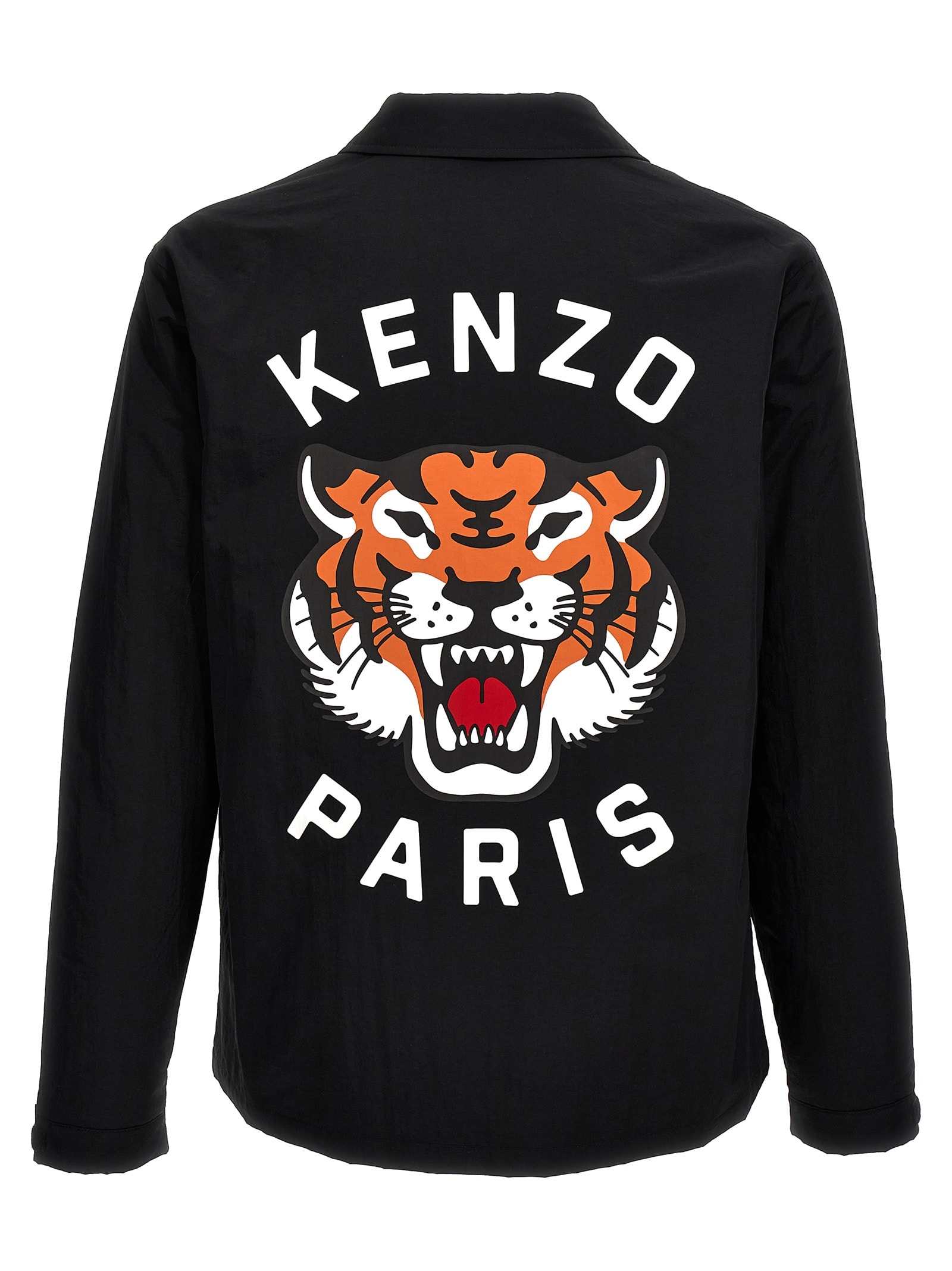 Shop Kenzo Lucky Tiger Jacket In Black