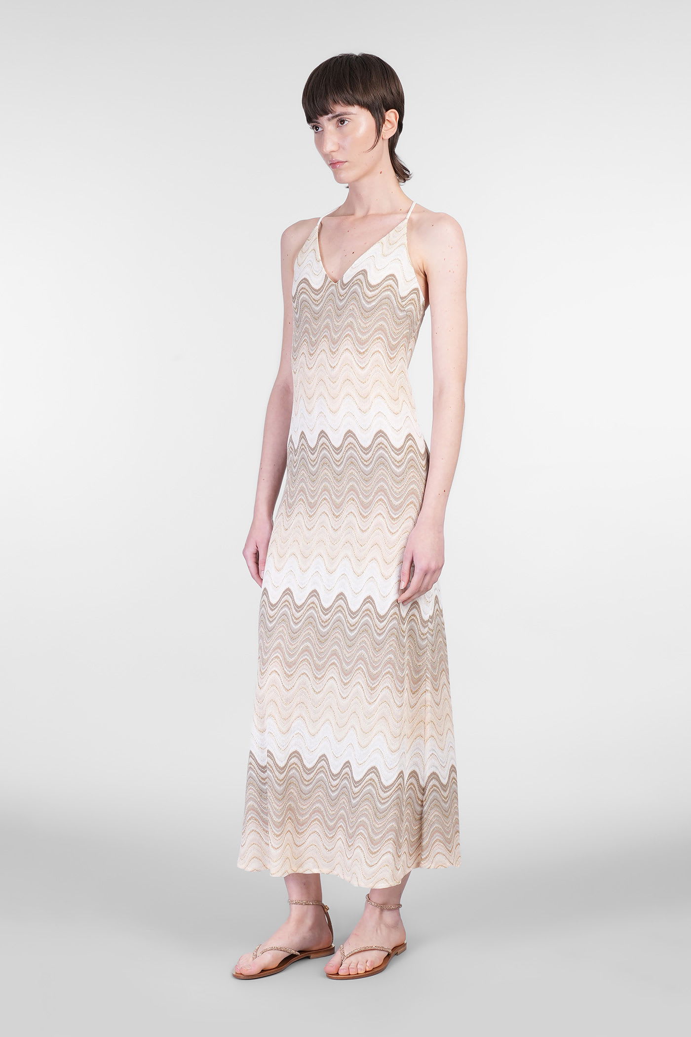Mc2 Saint Barth Eydis In Beige Polyester In Neutral