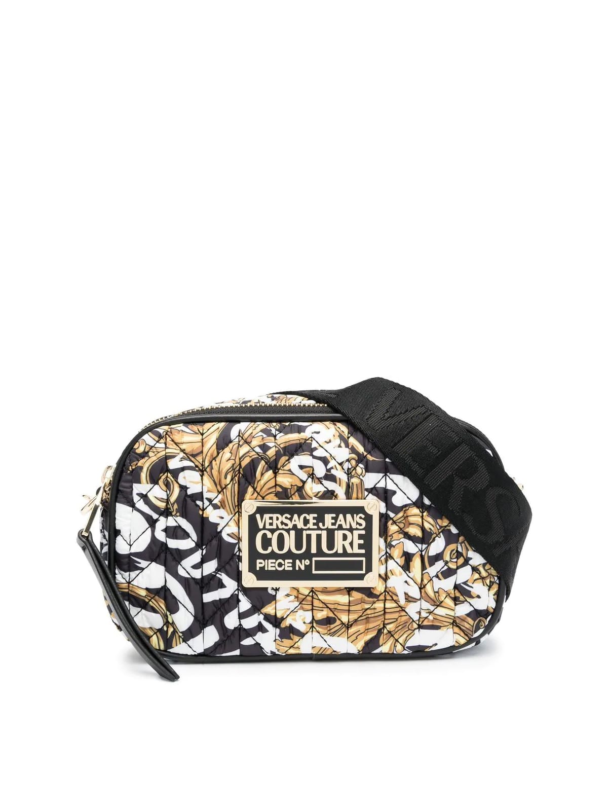 Versace Jeans Couture Range O Crunchy Bag Sketch 6 Quilted Crossbody Bag