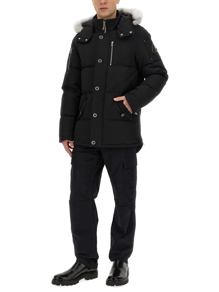 Shop Moose Knuckles Original 3q Jacket In Black