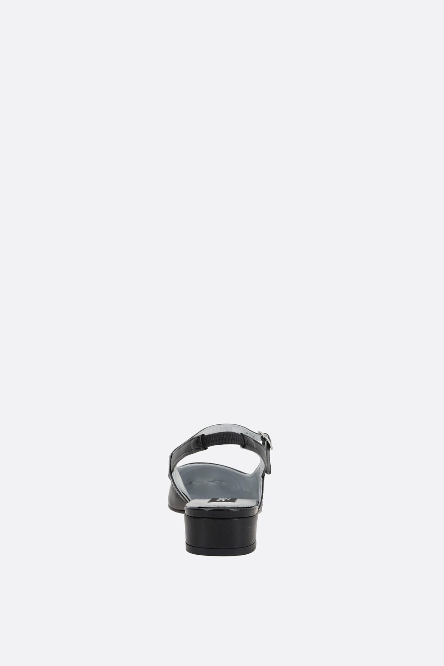Shop Carel Oceano Slingbacks In Nappa And Patent Leather In Black