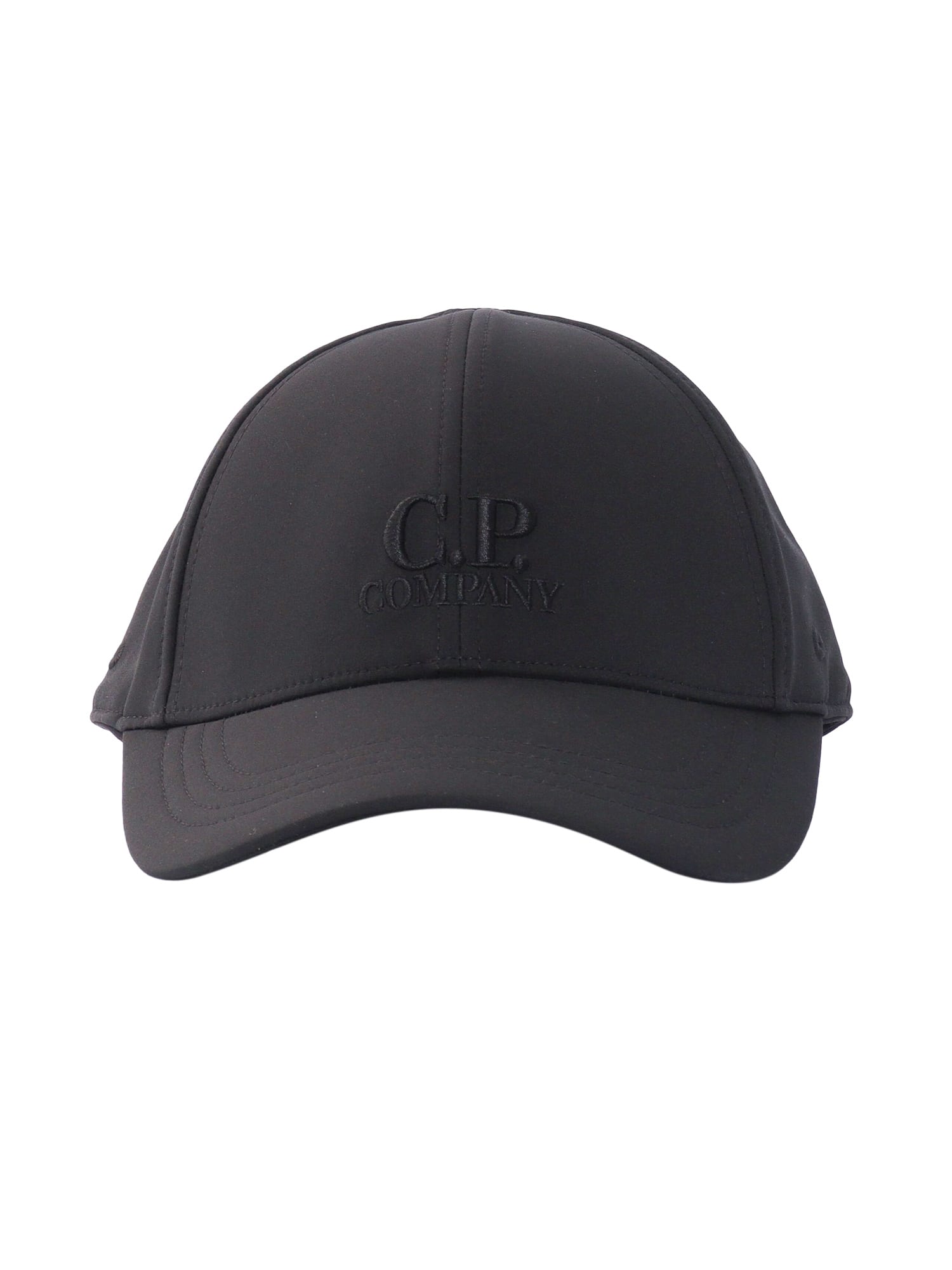 C.p. Company Undersixteen Baseball Cap In Black