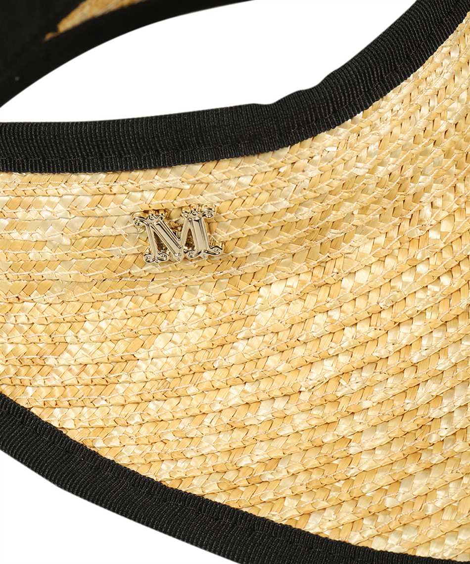 Max Mara Wide-brimmed Straw Hats In Yellow