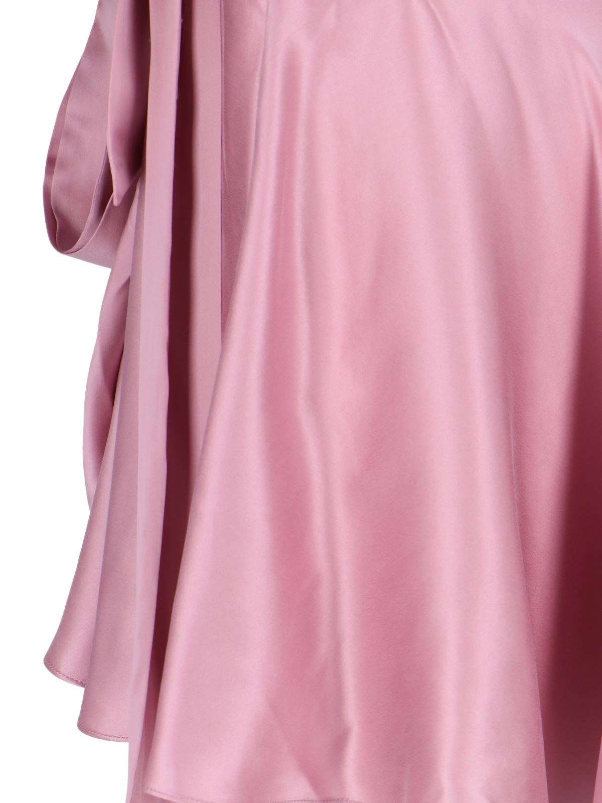 Shop Zimmermann Asymmetrical Mini Dress In Pink