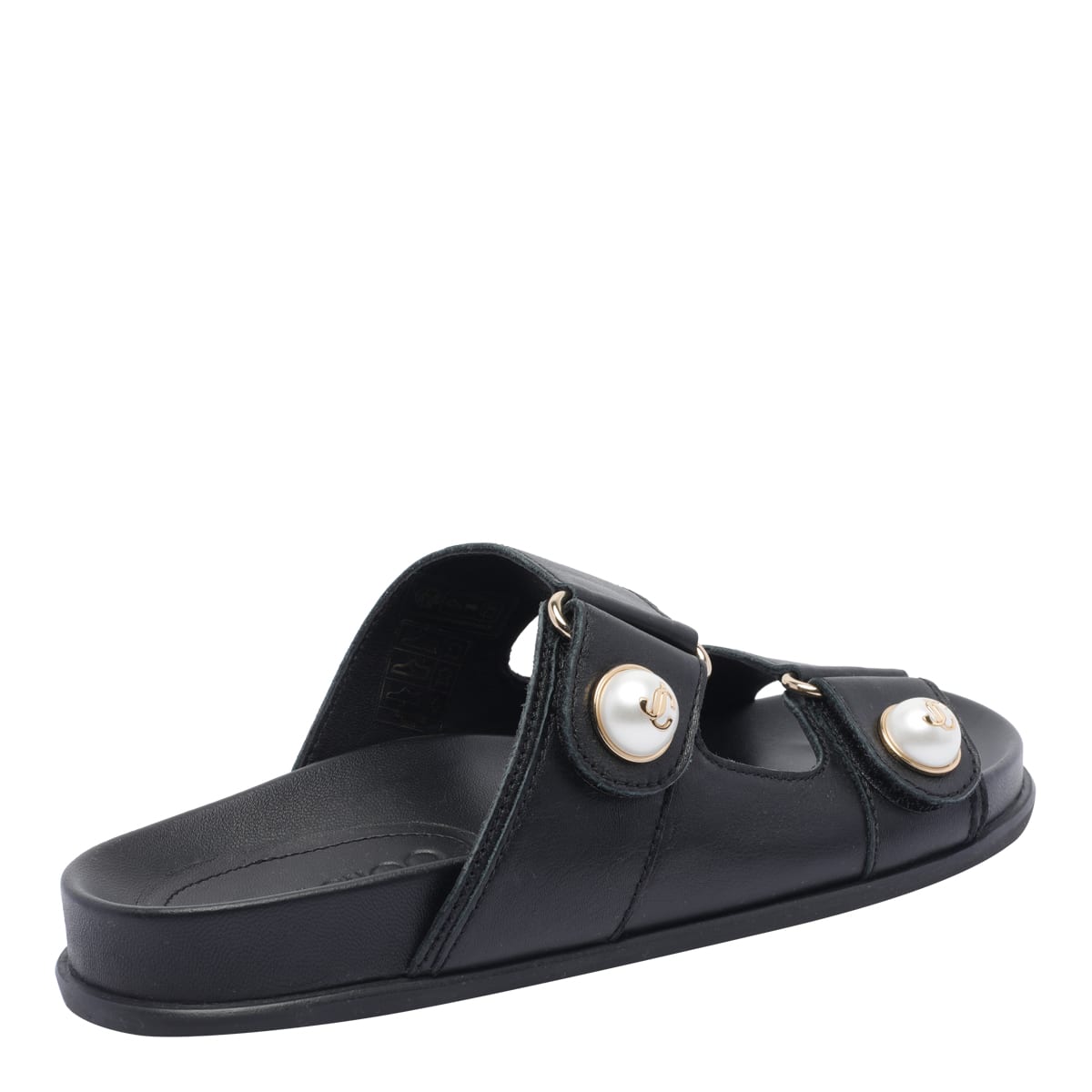Jimmy Choo Fayence Sandals In Black