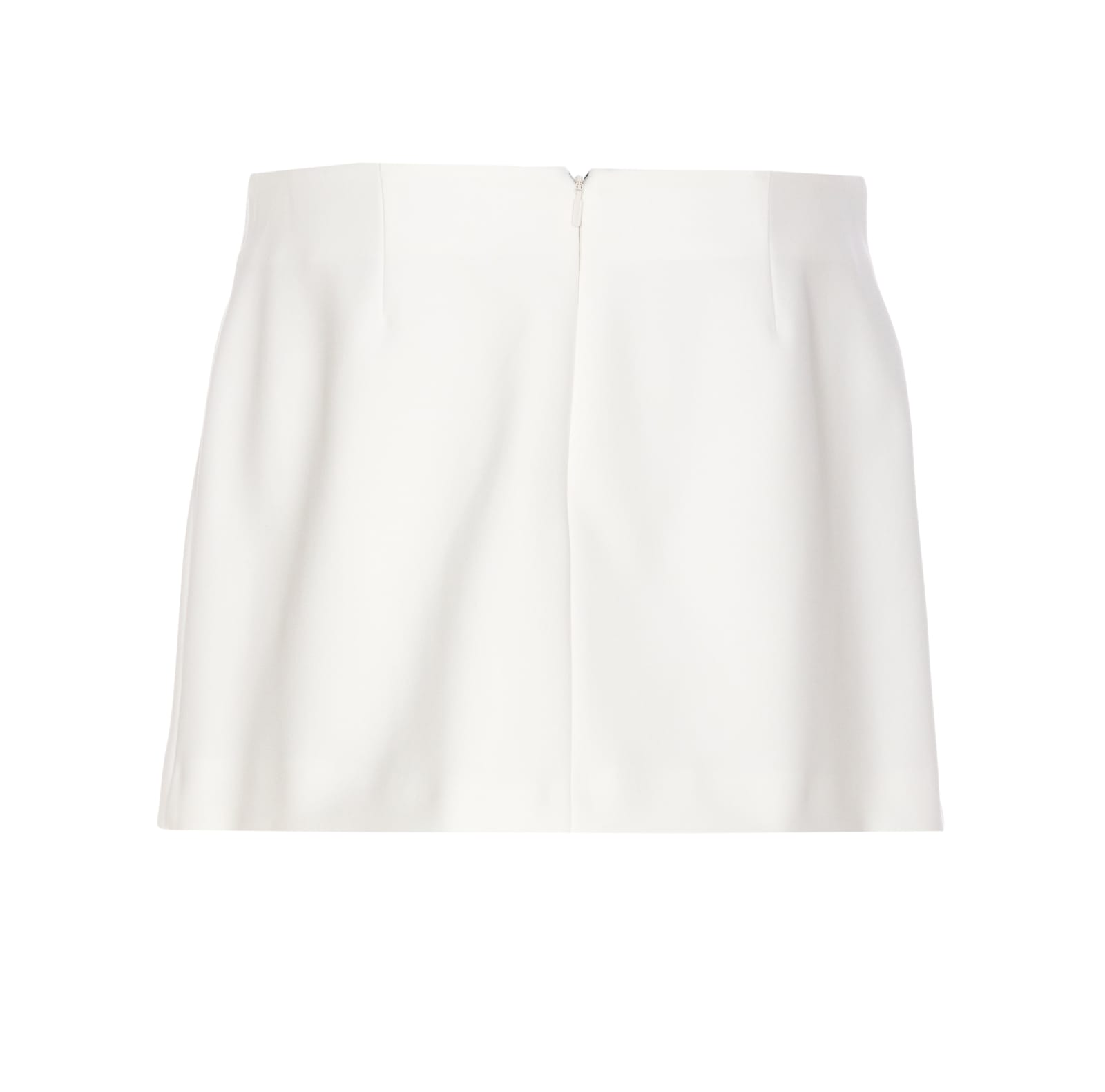 Shop Pinko Grass Mini Skirt In White