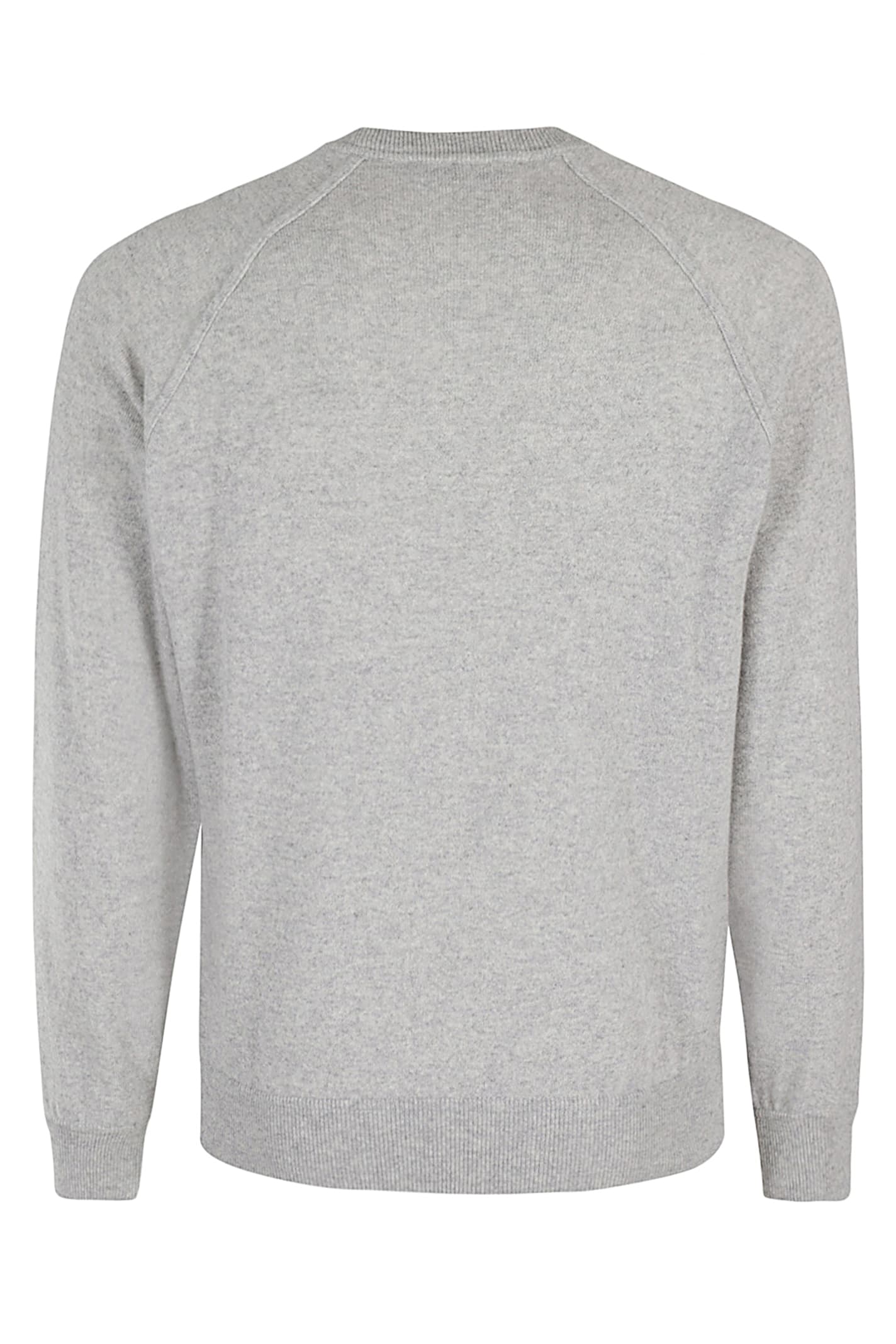 Filippo De Laurentiis Round Neck Pullover In Gray