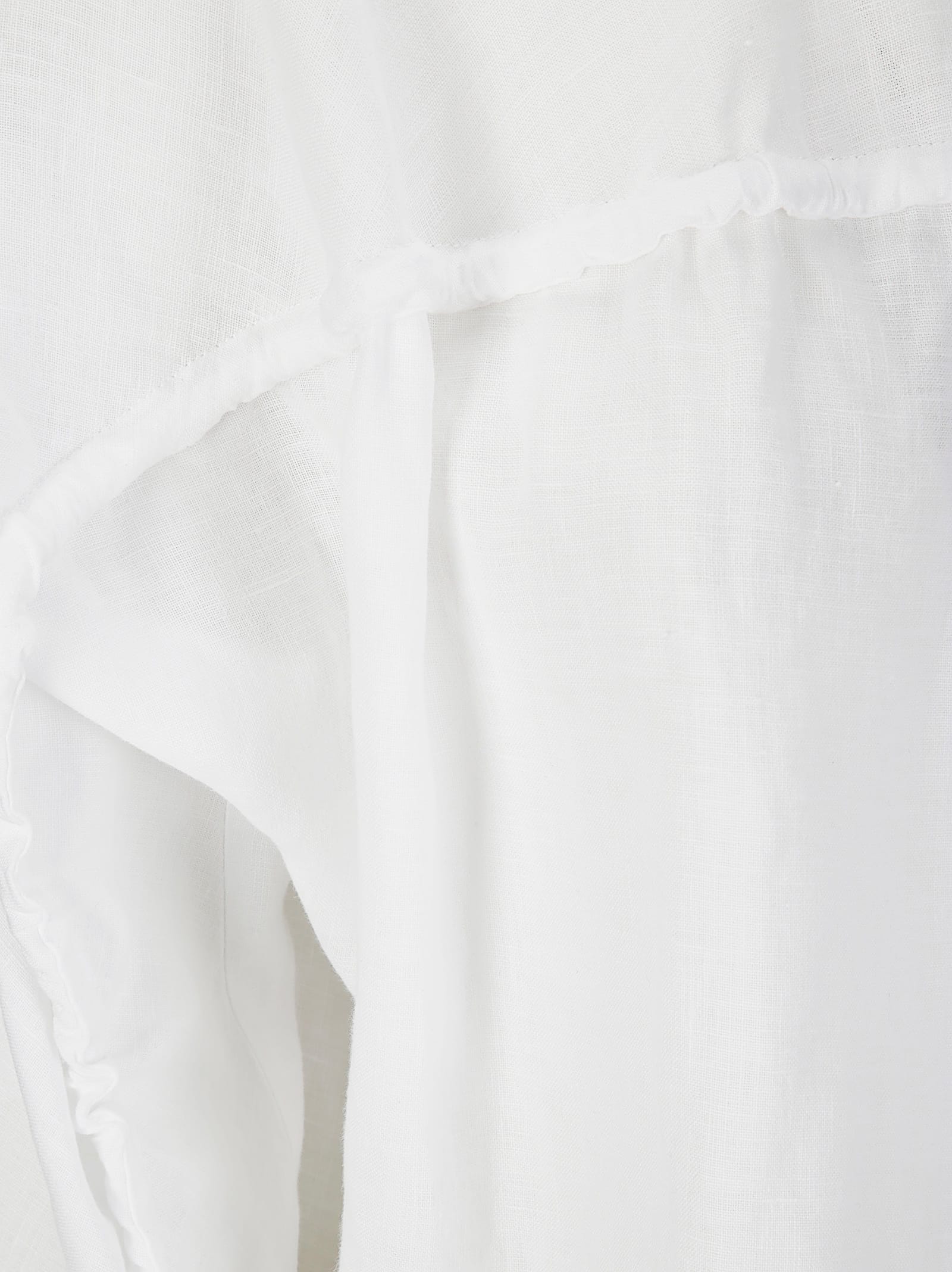 Stefano Mortari Crew-neck Linen Tunic