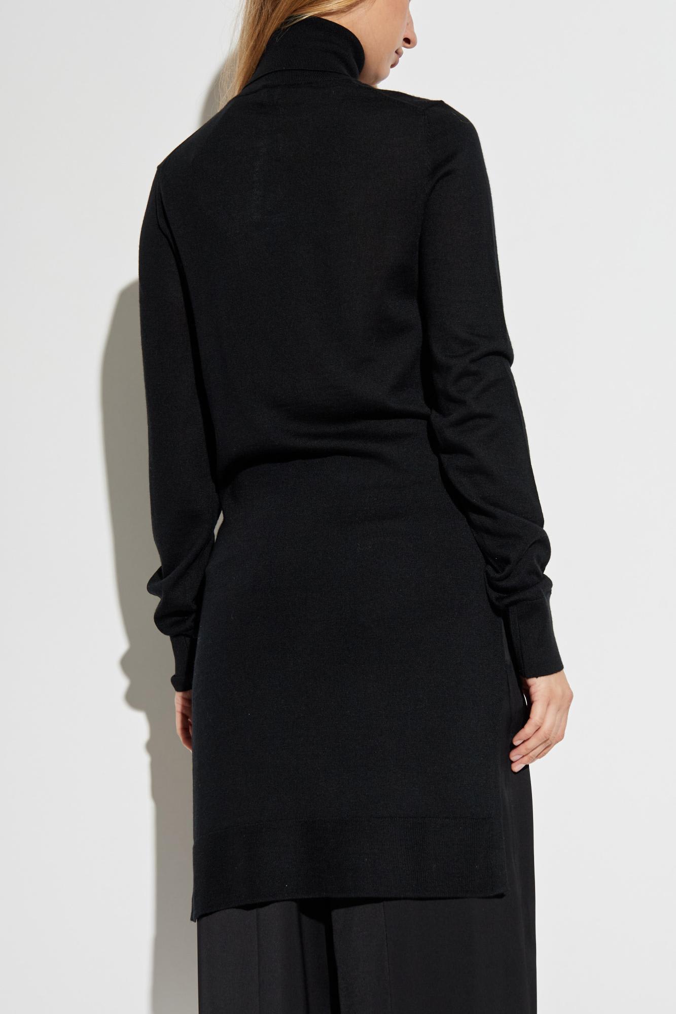 Totême Toteme Double Sleeve Turtleneck Clothing In Black