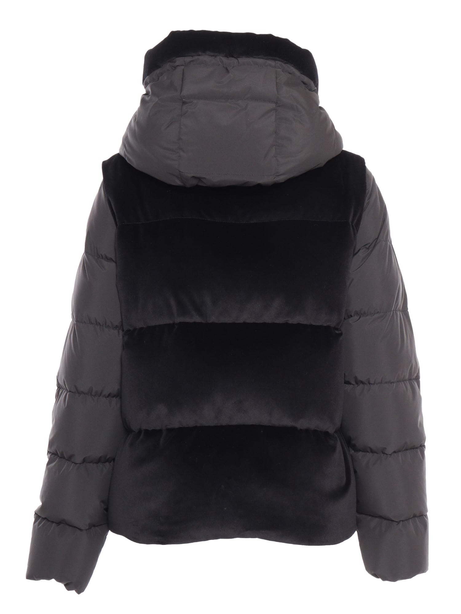 Moorer Coat In Nero
