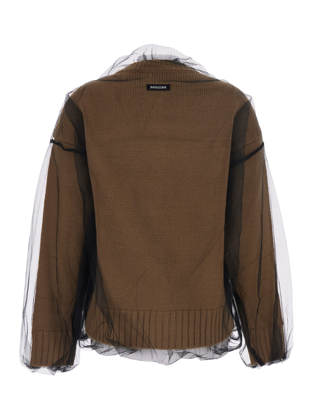Msgm Maglia/sweater In Nude