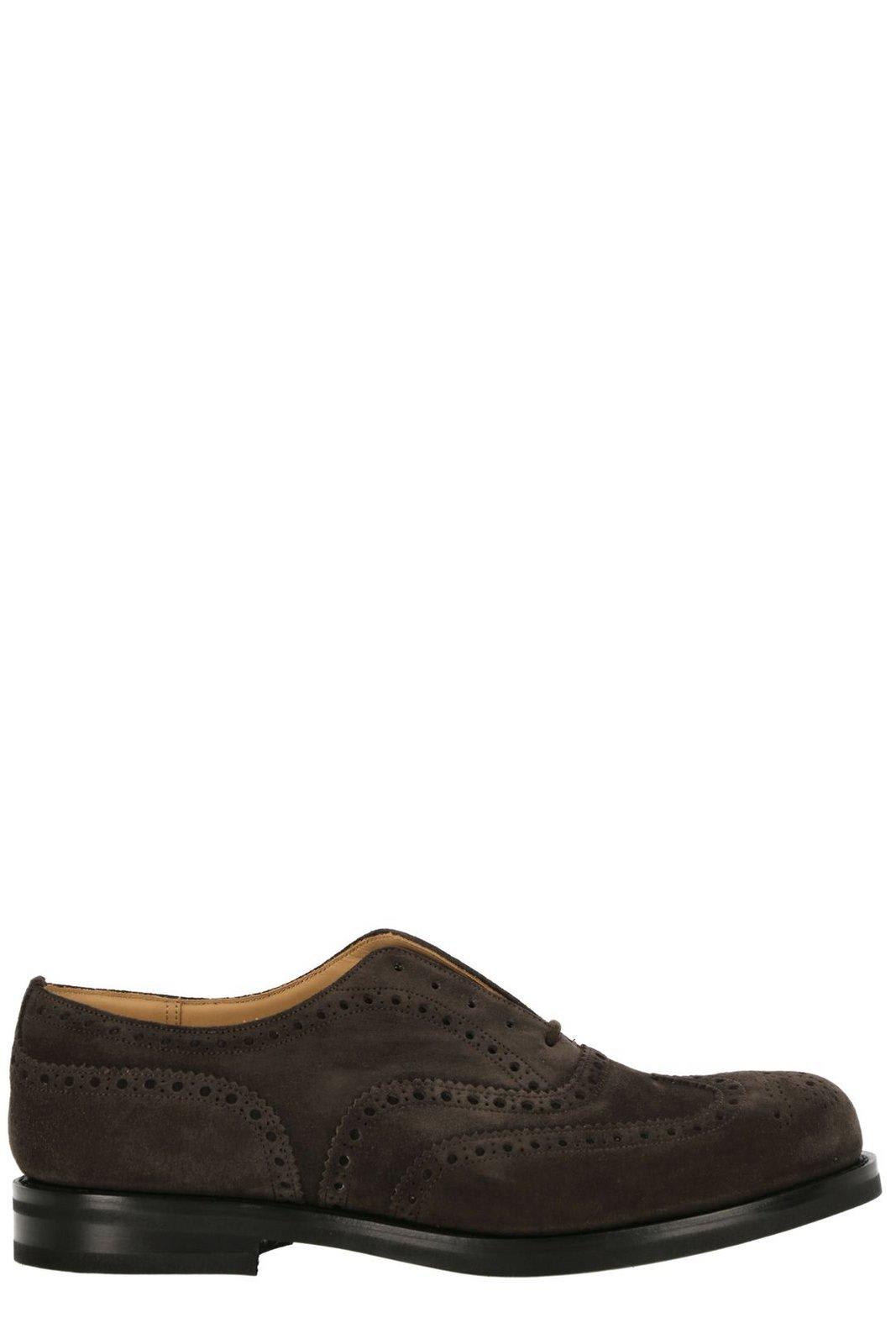 Shop Church's Chetwynd Lace-up Oxford Brogues In Aad Brown