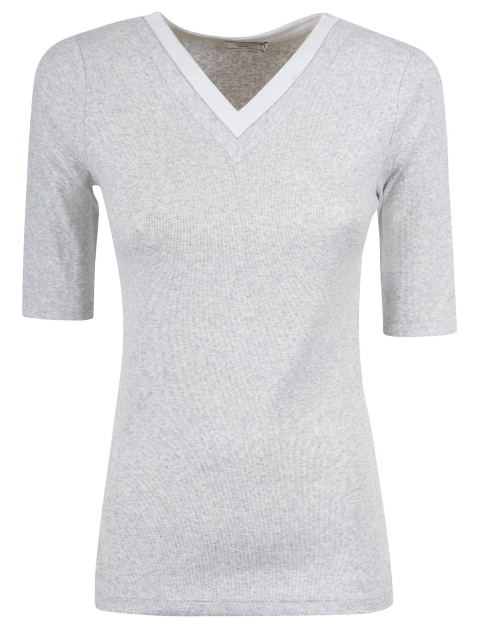 V-neck Short-sleeved T-shirt