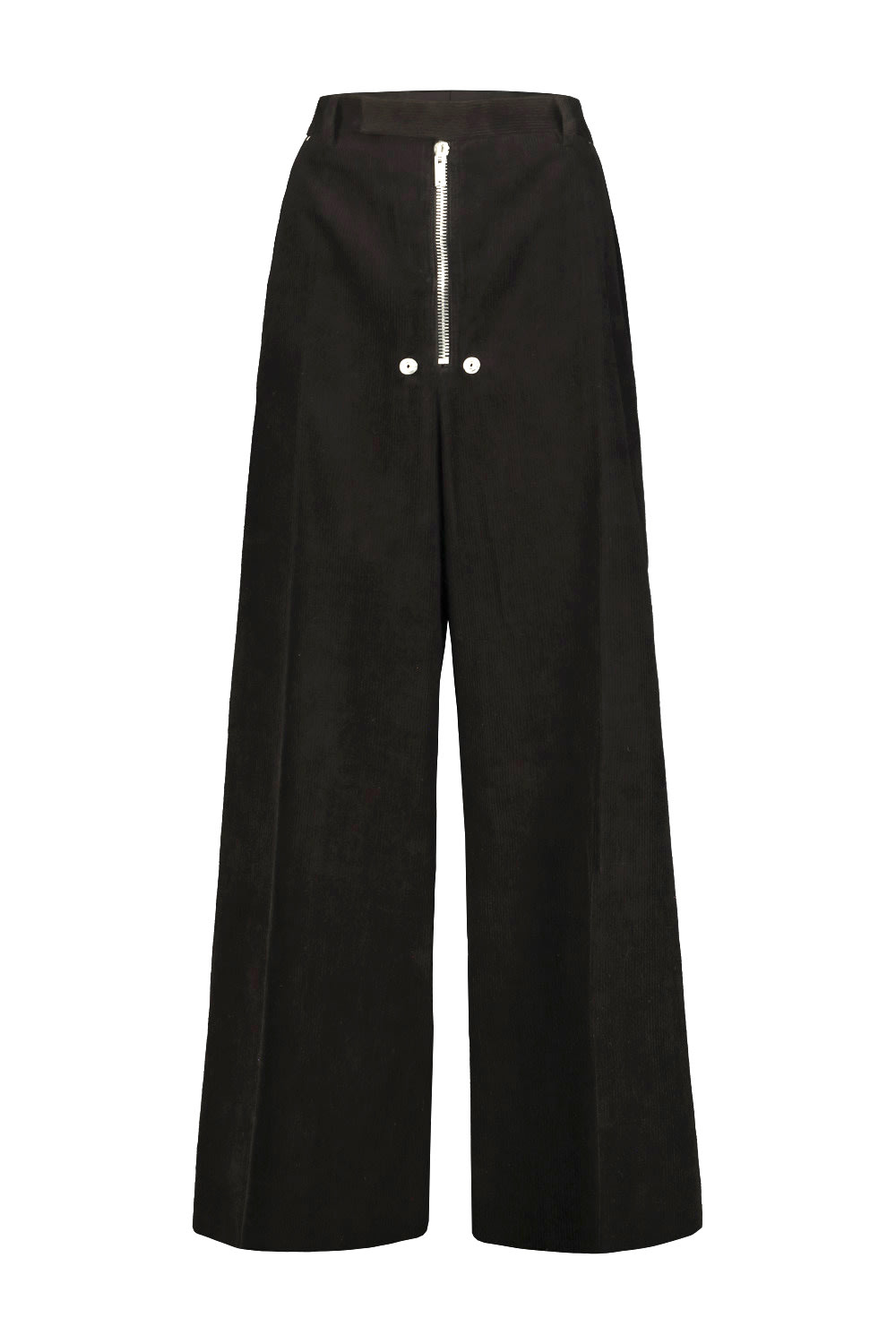 Rick Owens Tailored Wide Belas Pants Black In Black