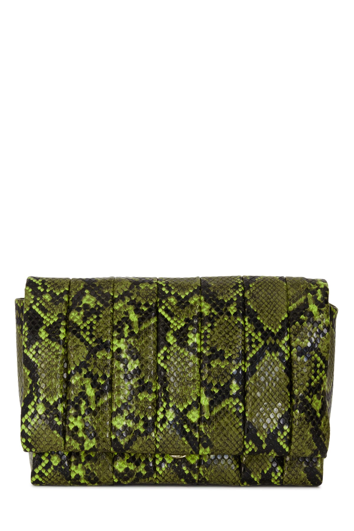 Shop Themoirè Borse Clutch In Mantis