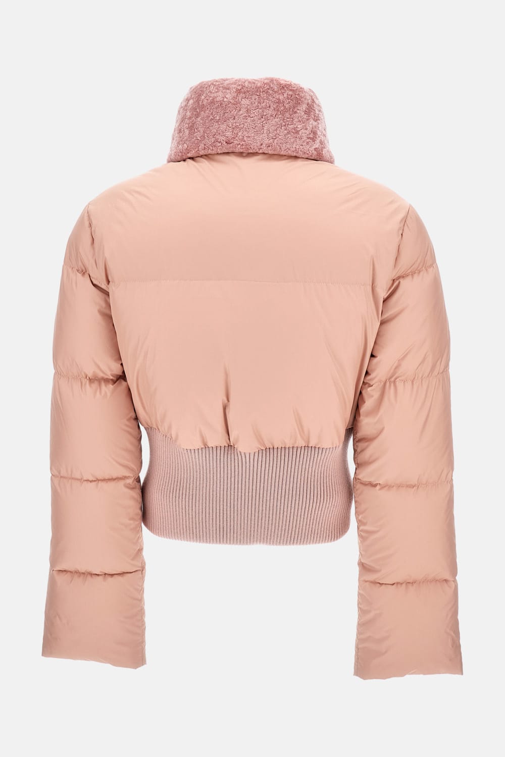 Fendi Pink Down Jacket In Pink