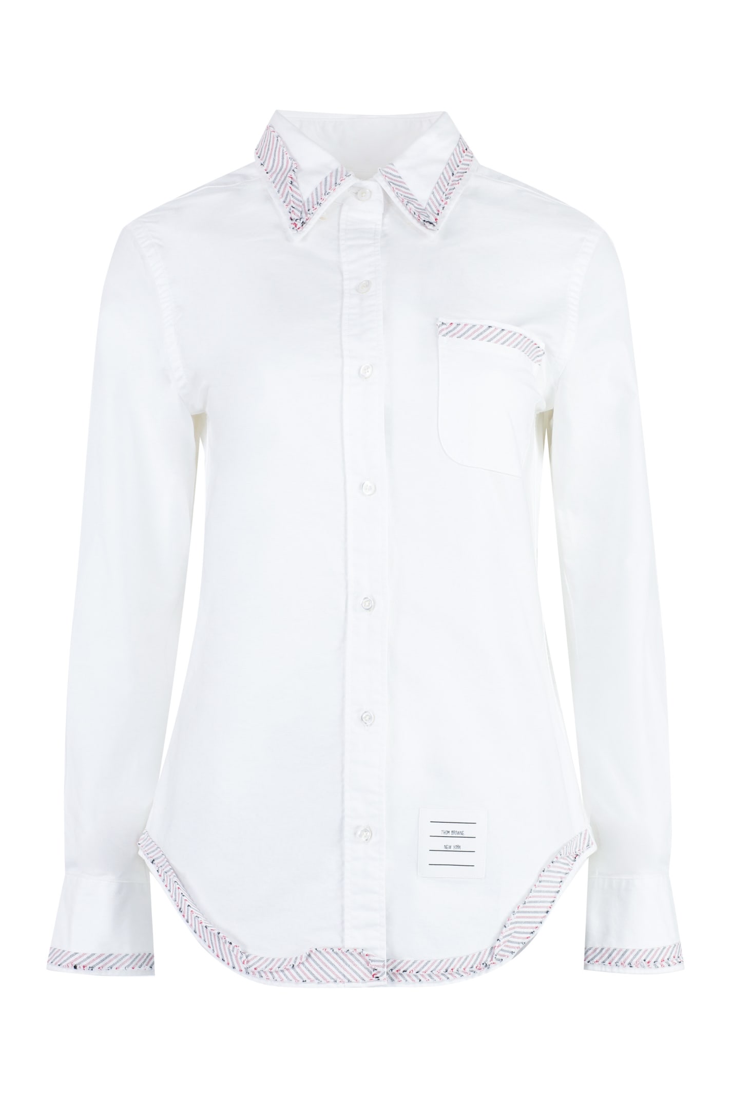 Button-down Collar Cotton Shirt