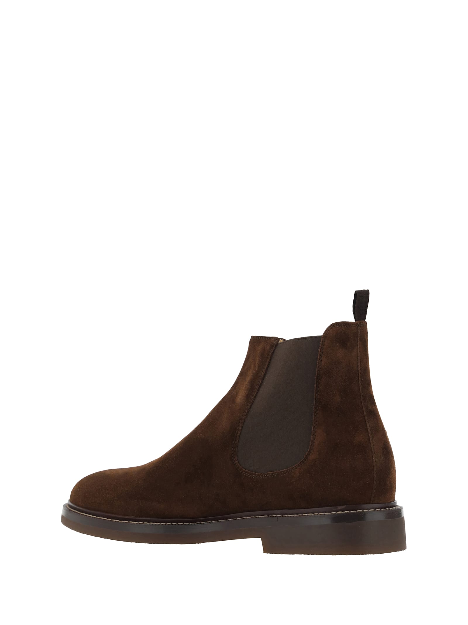 Shop Brunello Cucinelli Ankle Boots In Mustang