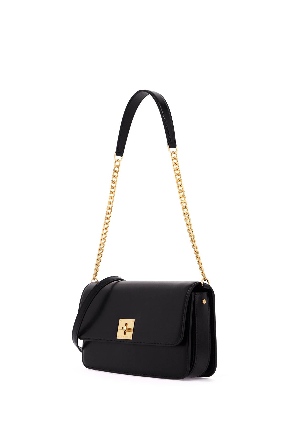 Shop Golden Goose Joy Shoulder Bag In Black (black)