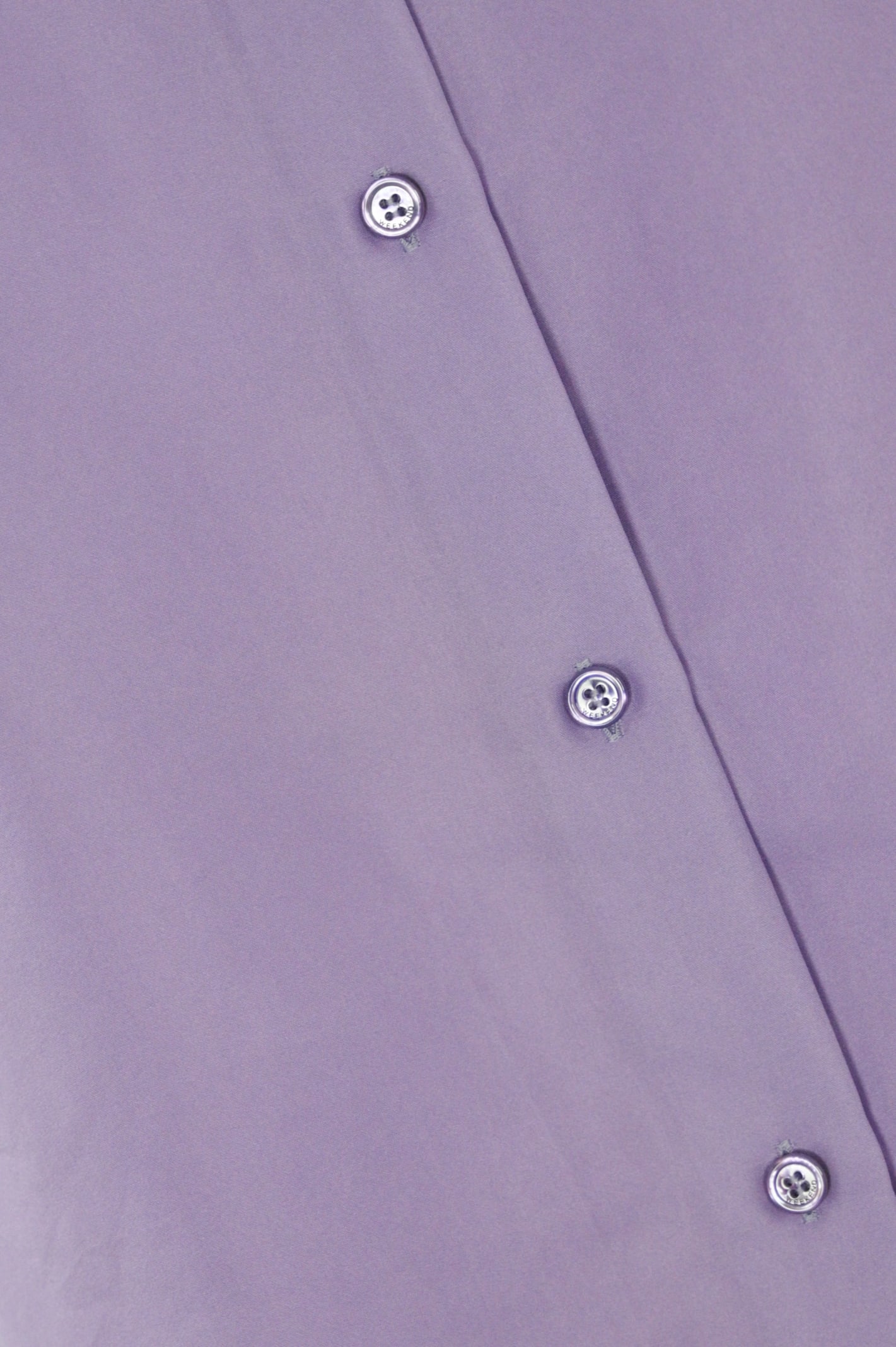 WEEKEND MAX MARA LILAC WASHED SILK SHIRT 