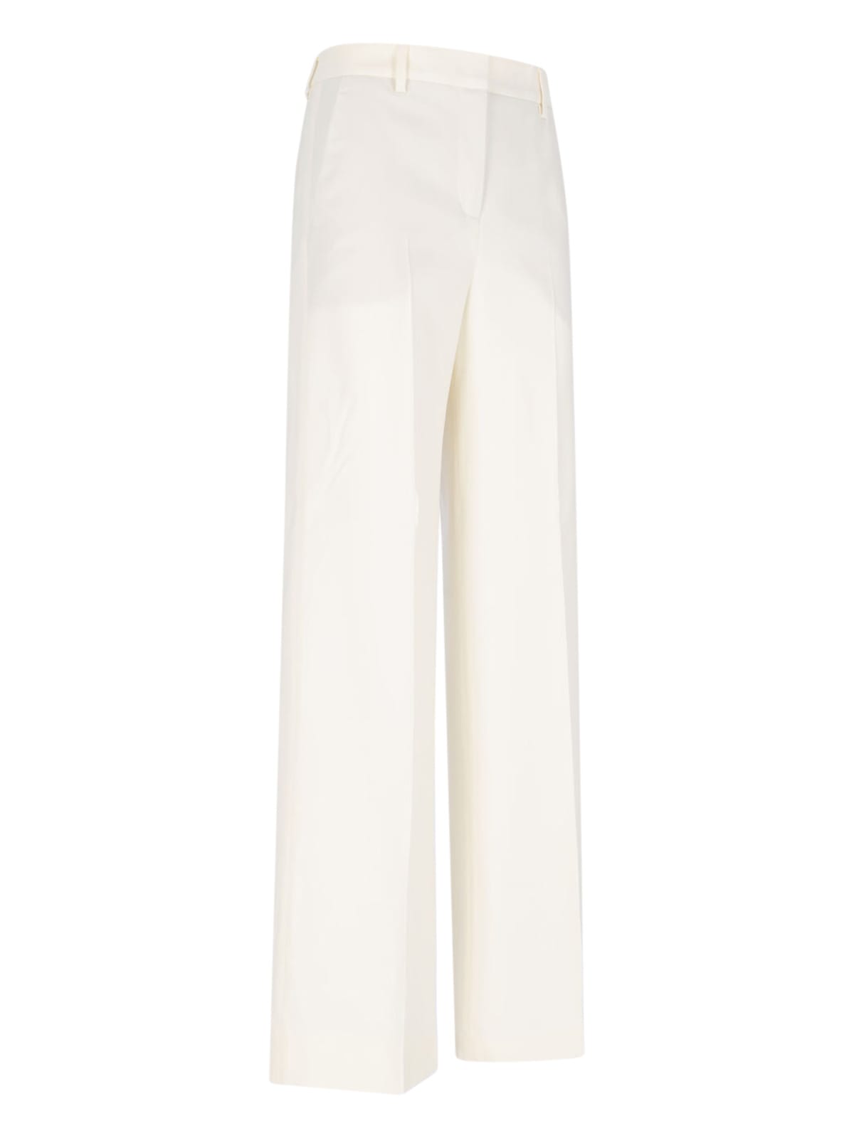 Shop Incotex Palazzo Pants In White